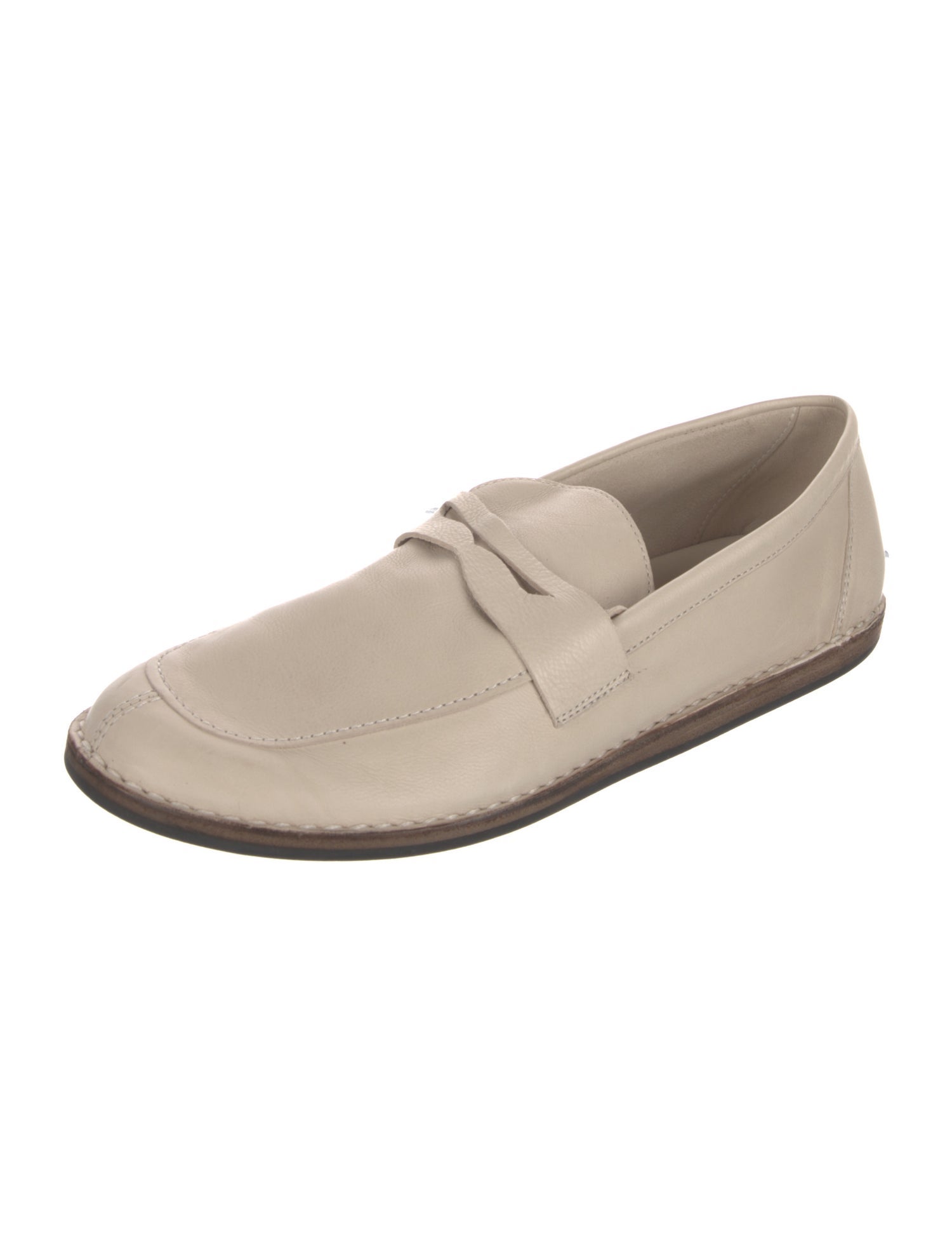The Row Cary Interlocking CC Logo Loafers