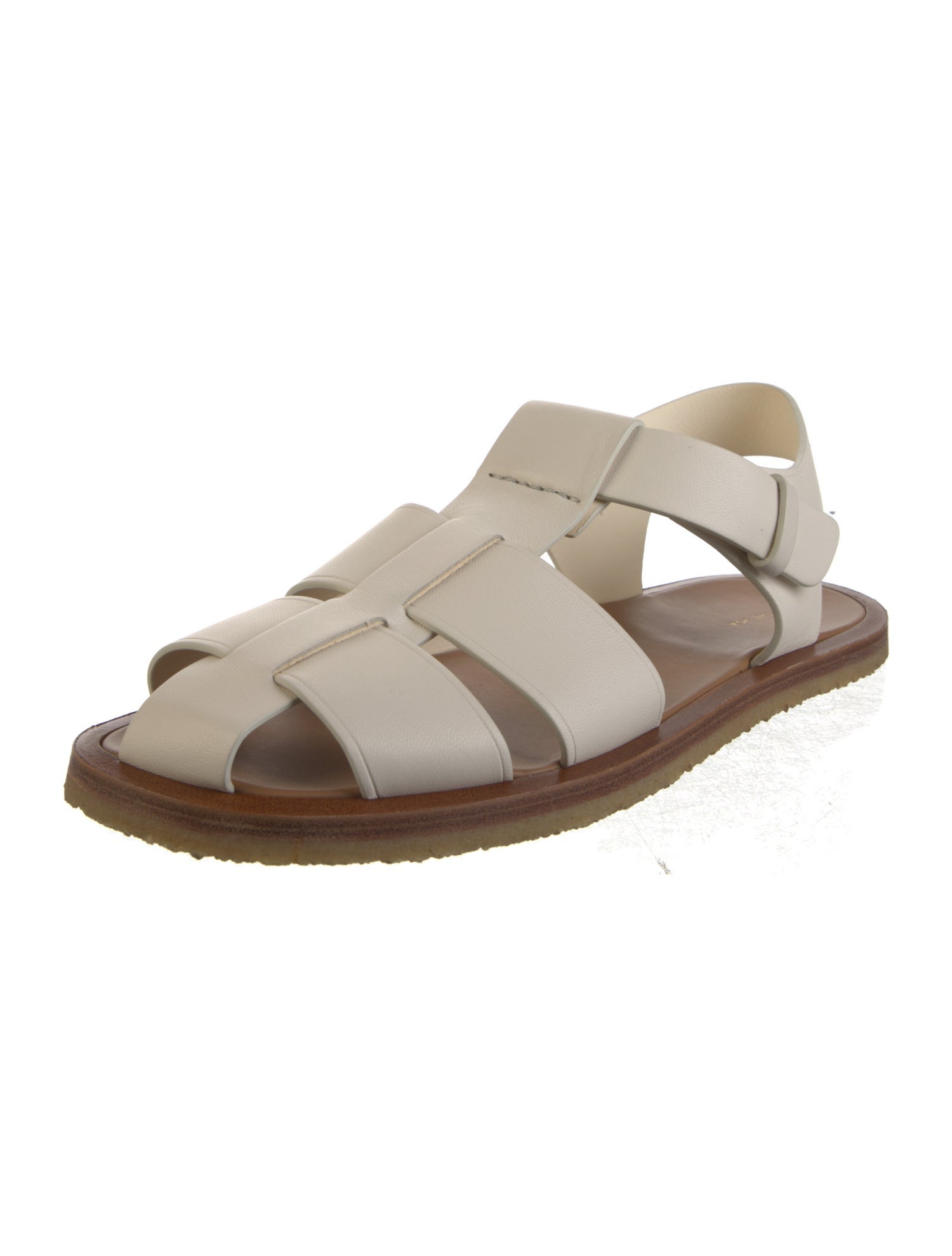 The Row Fisherman Leather Sandals