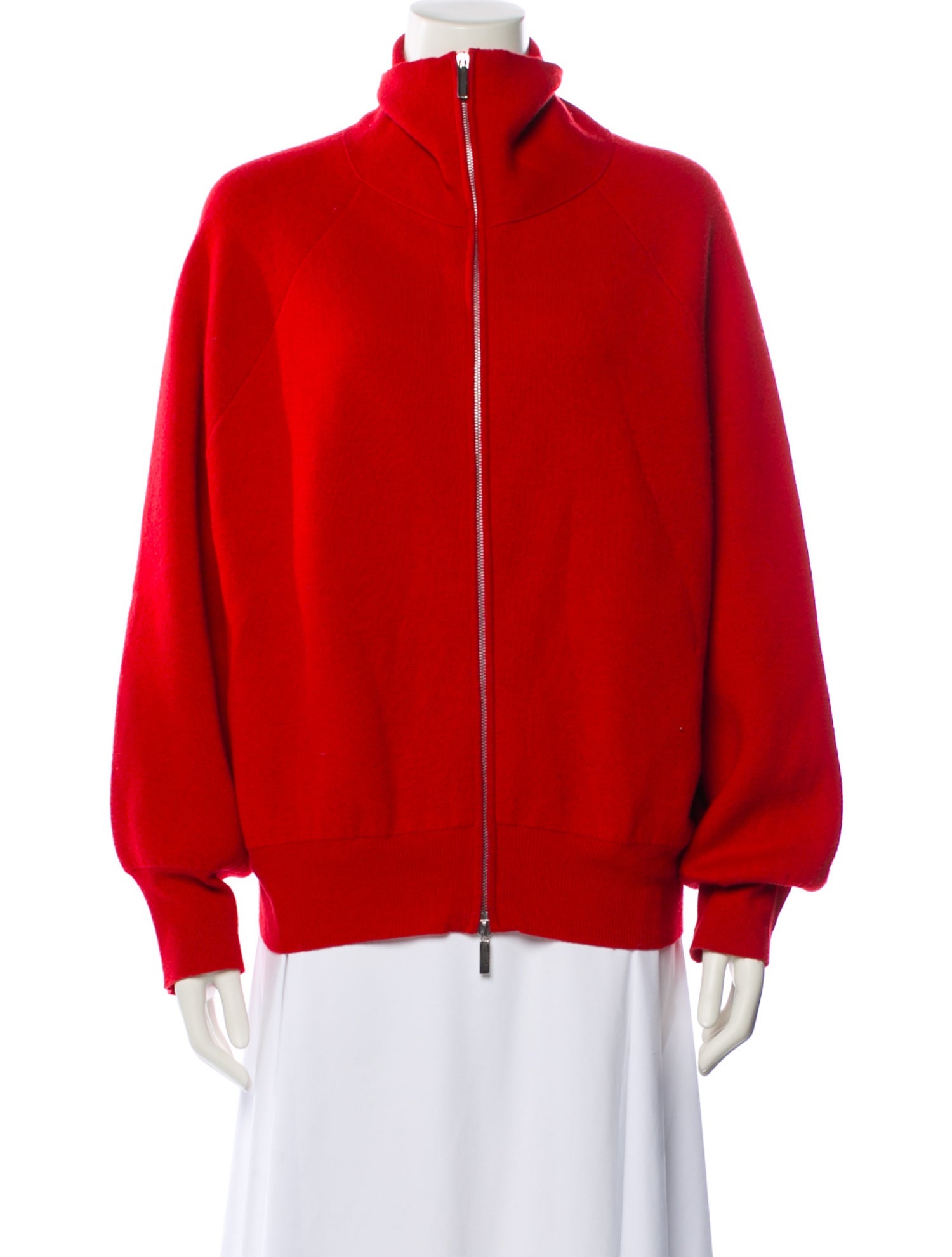 The Row Merino Wool Mock Neck Sweater