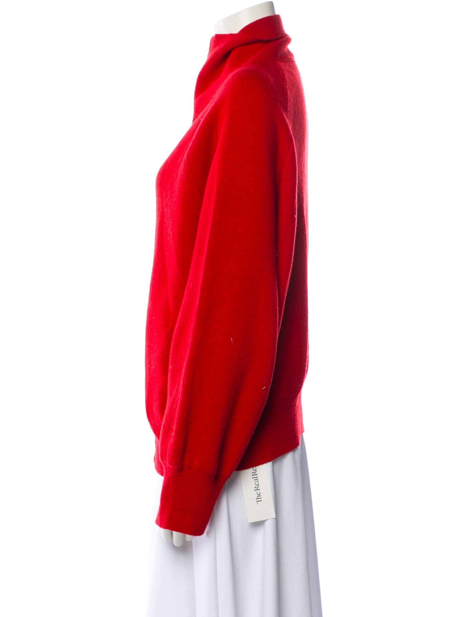 The Row Merino Wool Mock Neck Sweater