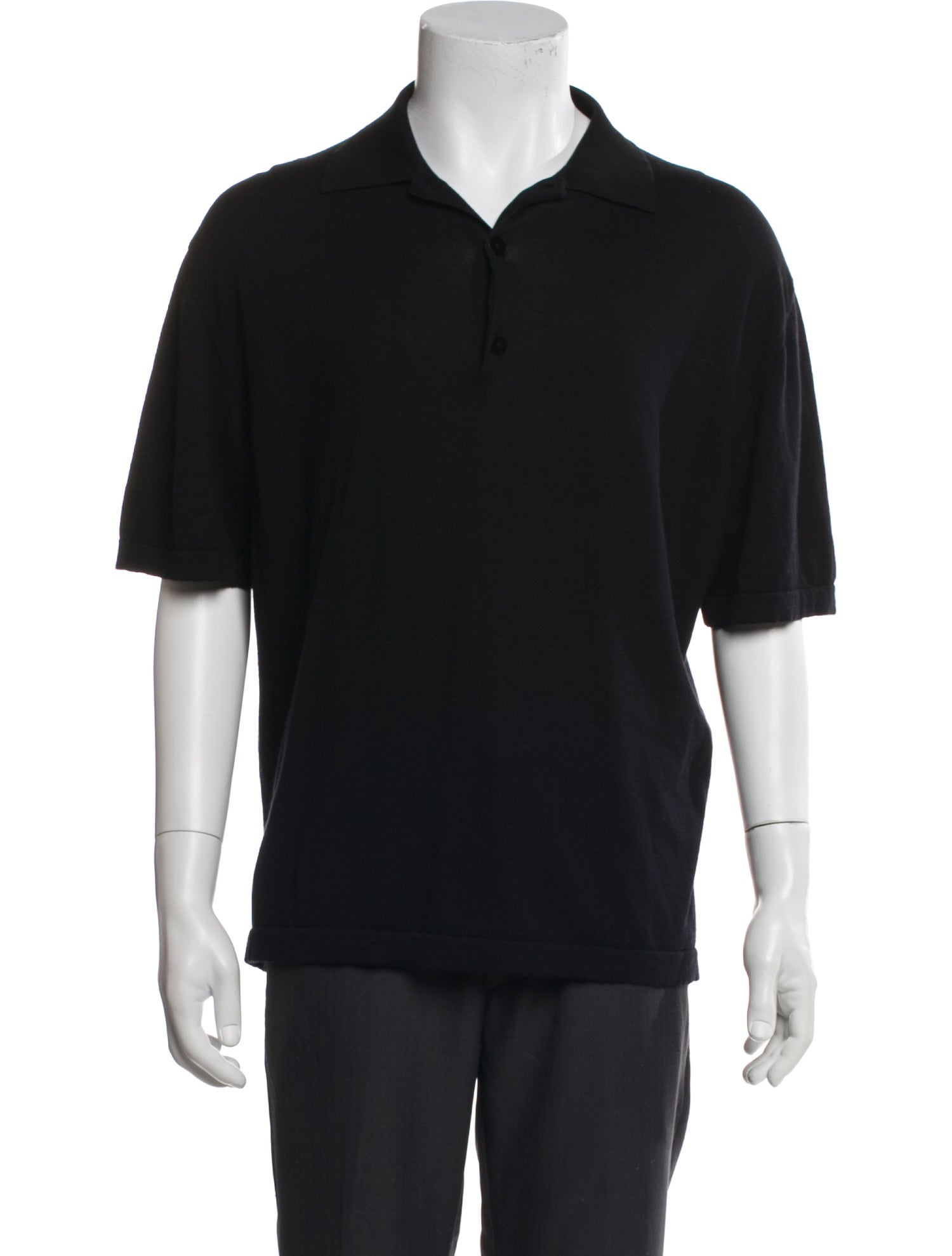 The Row Collar Short Sleeve Polo Shirt