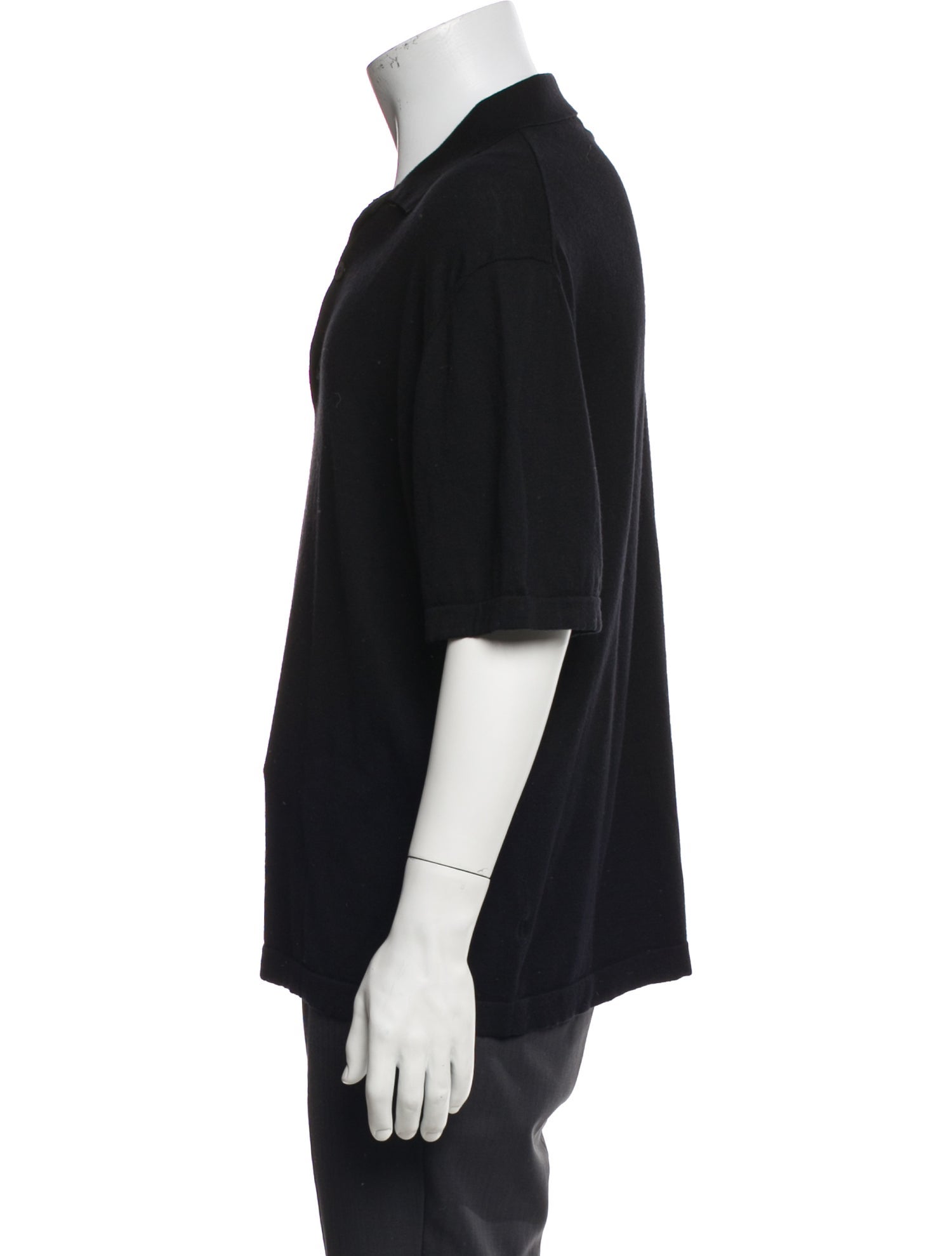 The Row Collar Short Sleeve Polo Shirt