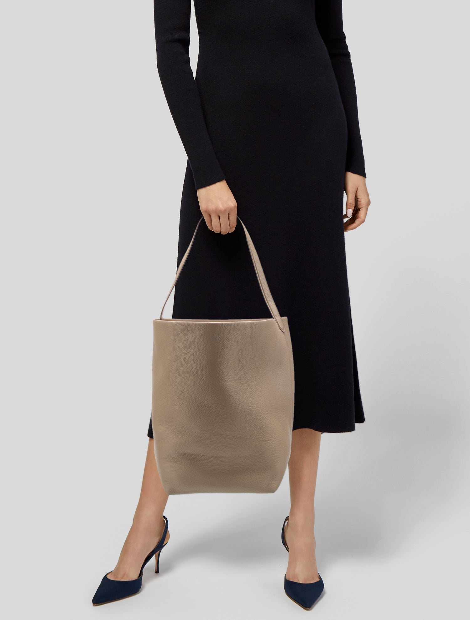 Miu Miu Craquele Leather Handle Bag - Black Totes, Handbags