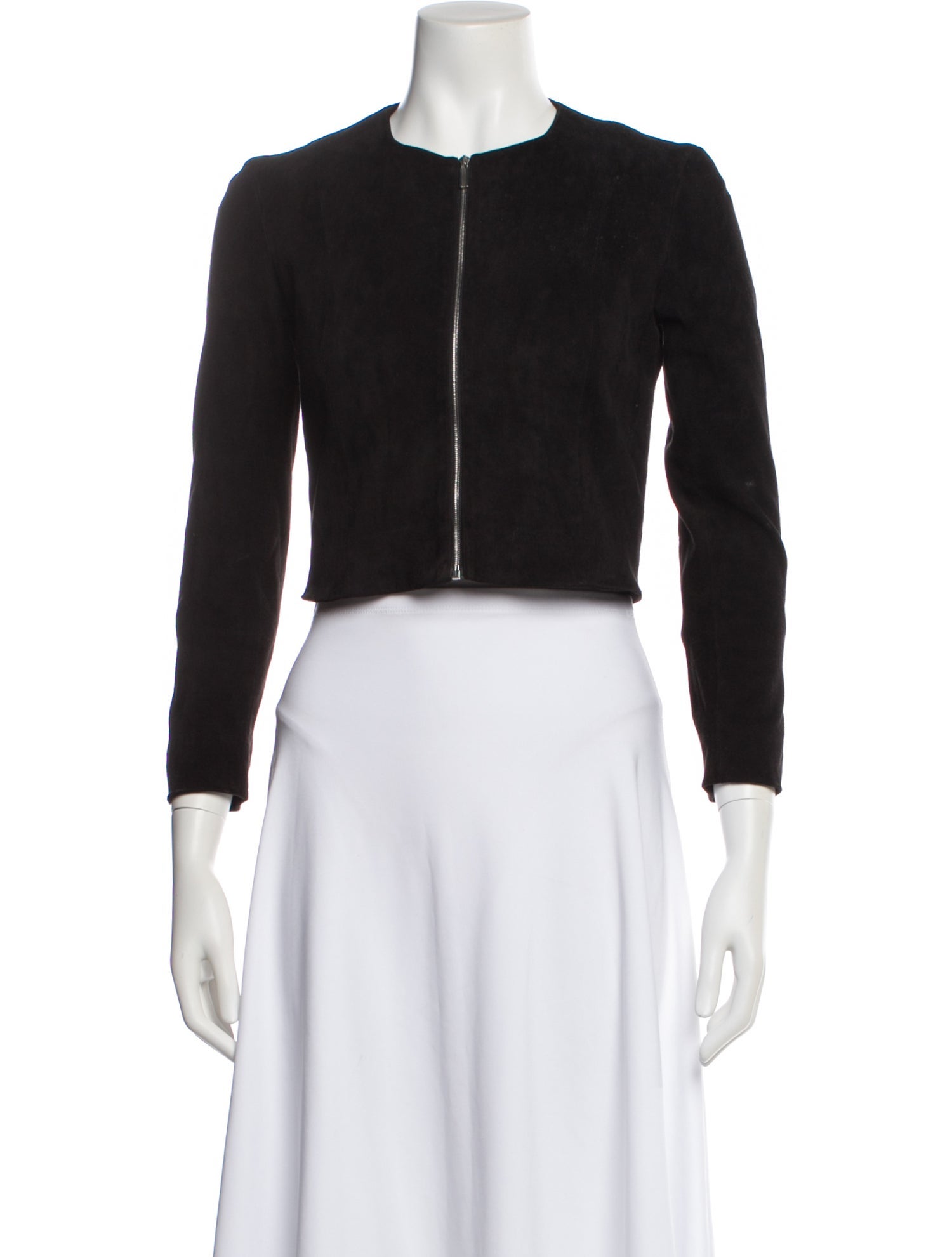 The Row Leather Bolero