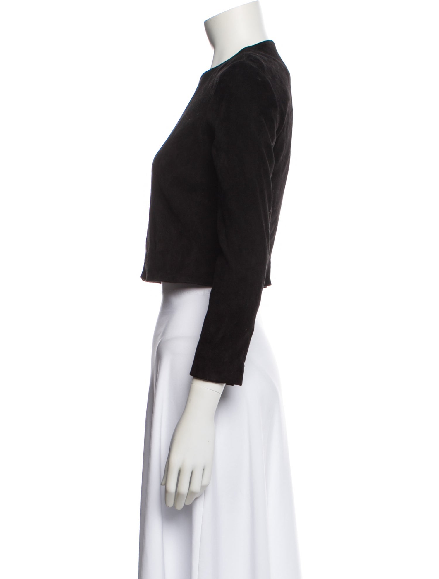 The Row Leather Bolero