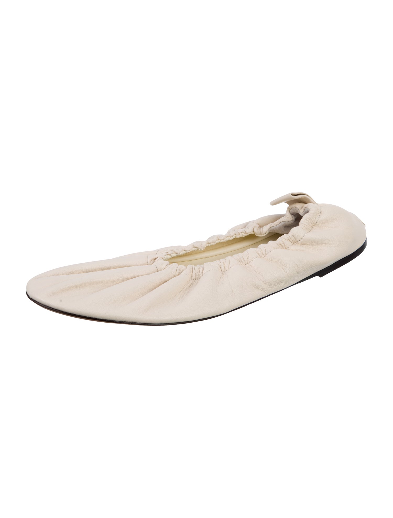 The Row Glove Leather Ballet Flats