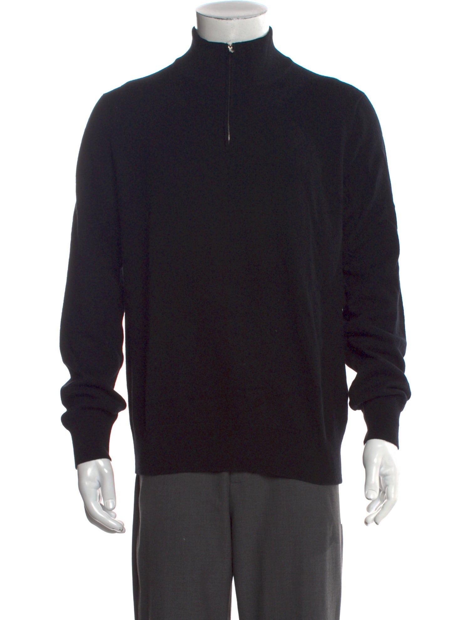 The Row Cashmere Mock Neck Pullover