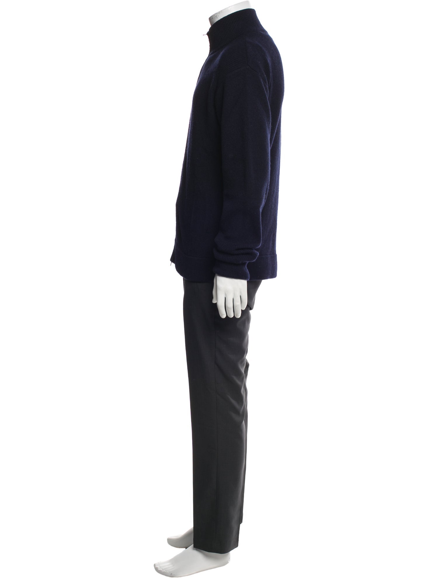 The Row Cashmere Turtleneck Cardigan