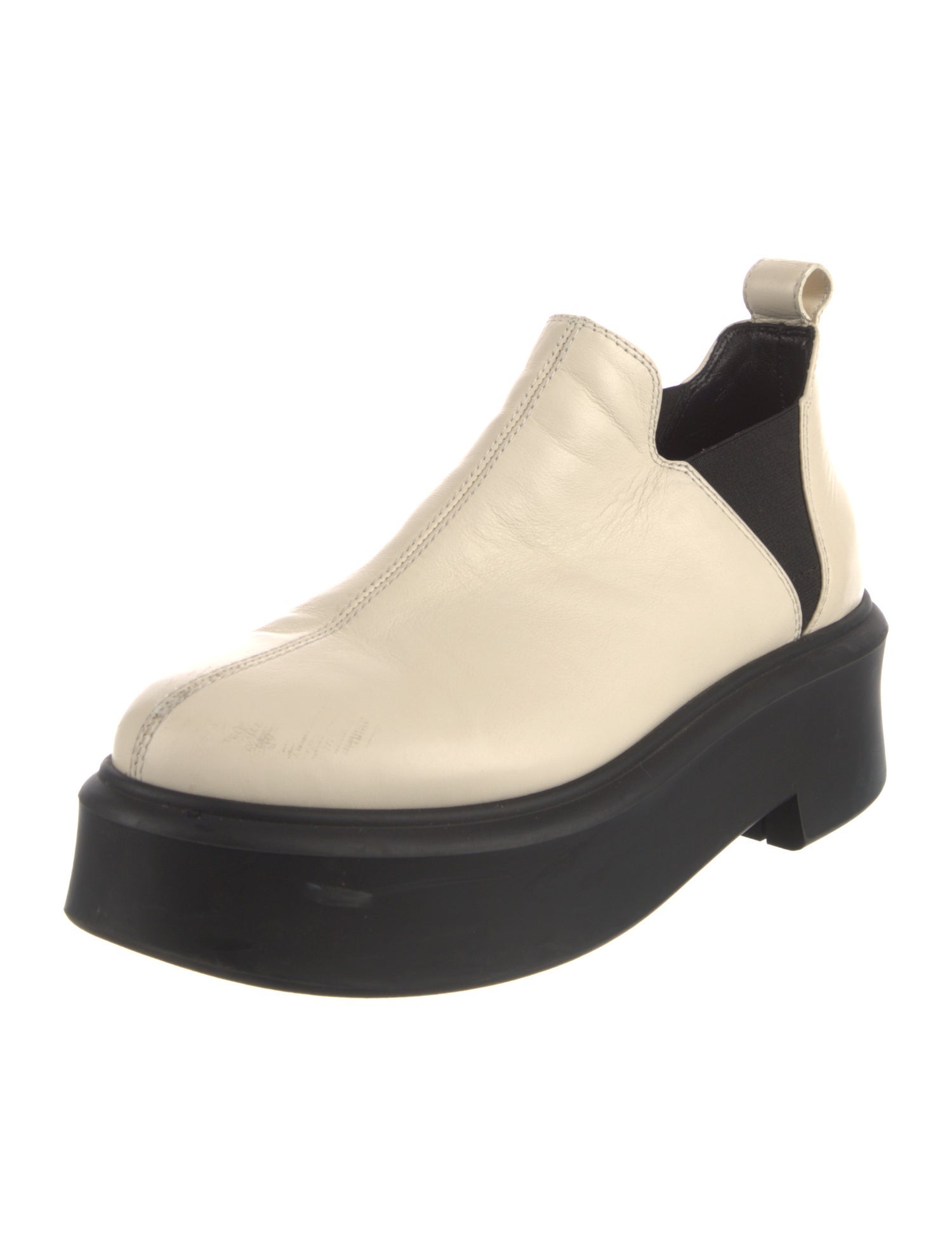 The Row Leather Oxfords