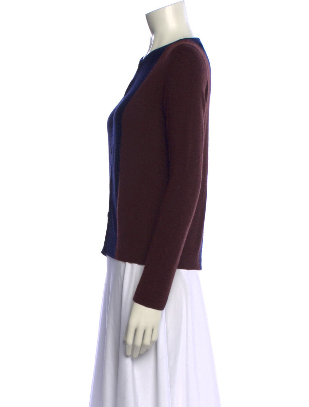 The Row Colorblock Pattern Crew Neck Sweater - image 2