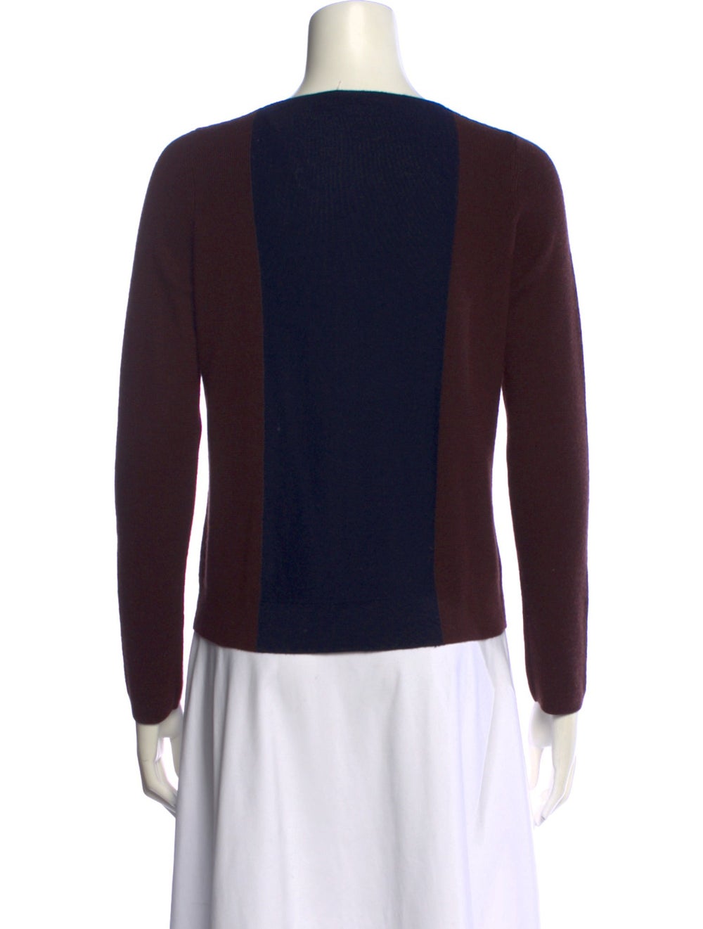 The Row Colorblock Pattern Crew Neck Sweater - image 3