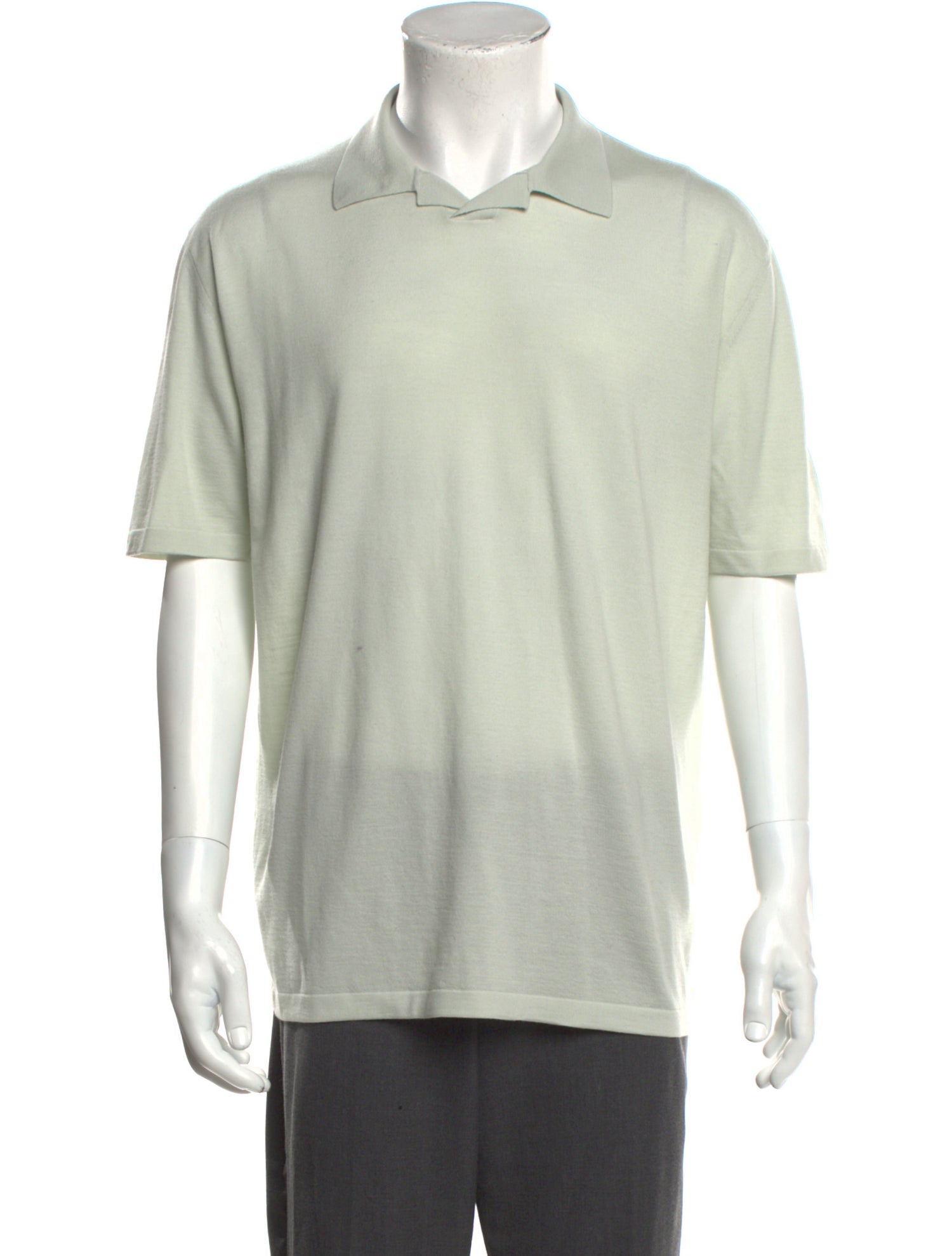 The Row Mauro Virgin Wool Polo Shirt
