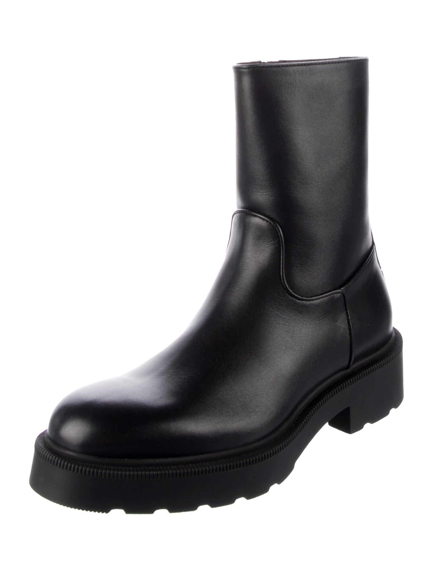 The Row Nobilis TR Leather Moto Boots
