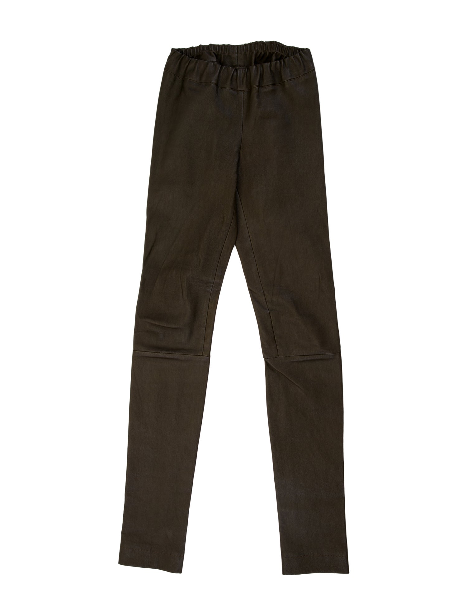 The Row Lambskin Skinny Leg Pants