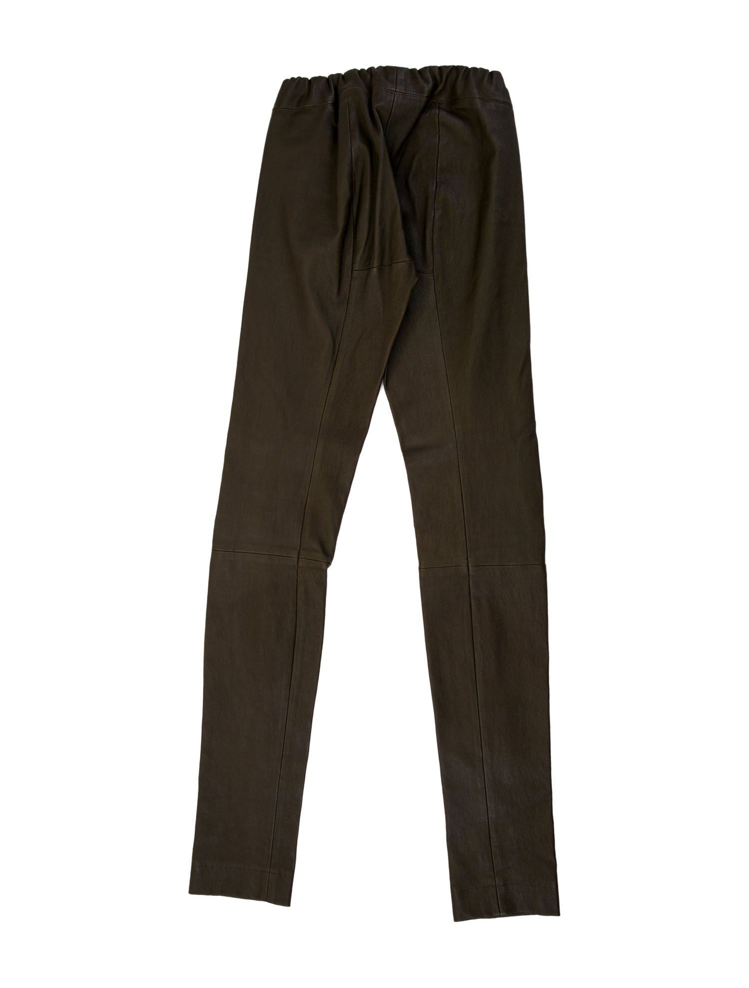 The Row Lambskin Skinny Leg Pants