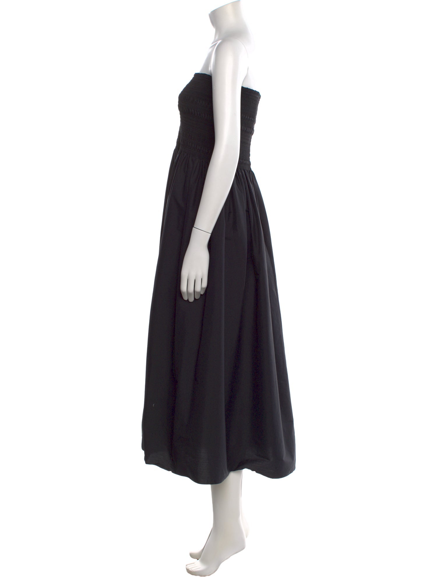 The Row Strapless Midi Length Dress