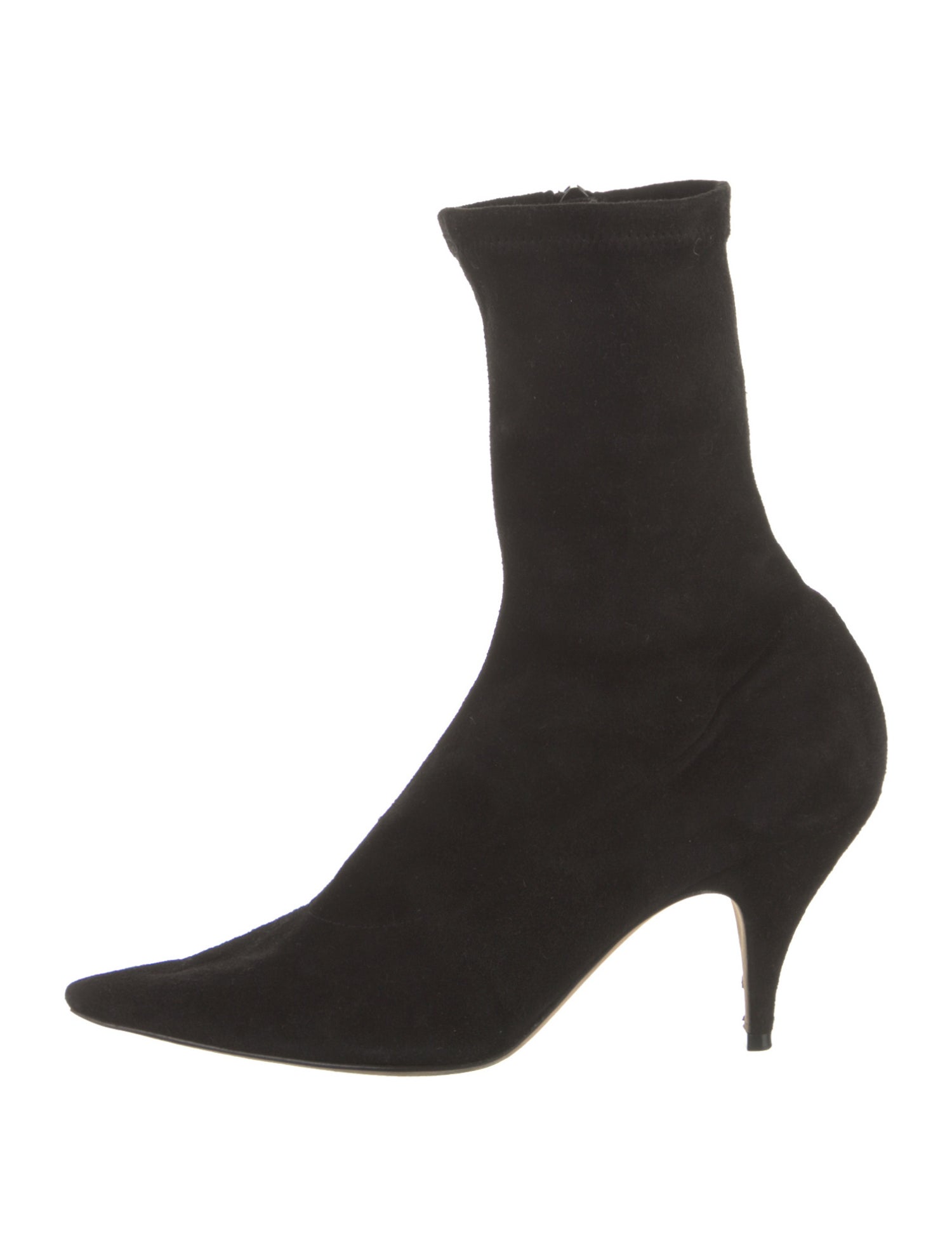 The Row Liisa Suede Sock Boots