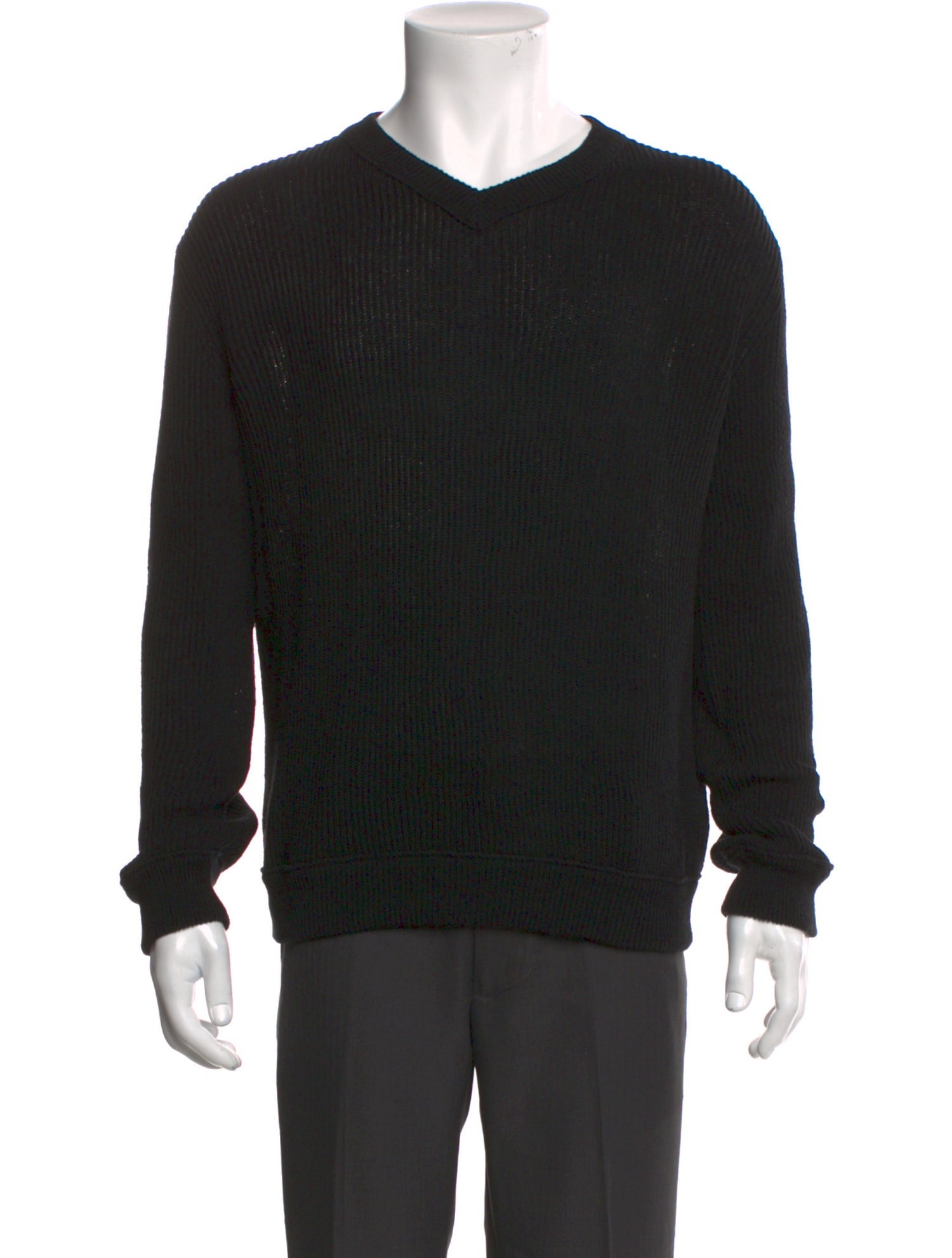 The Row V-Neck Long Sleeve Pullover