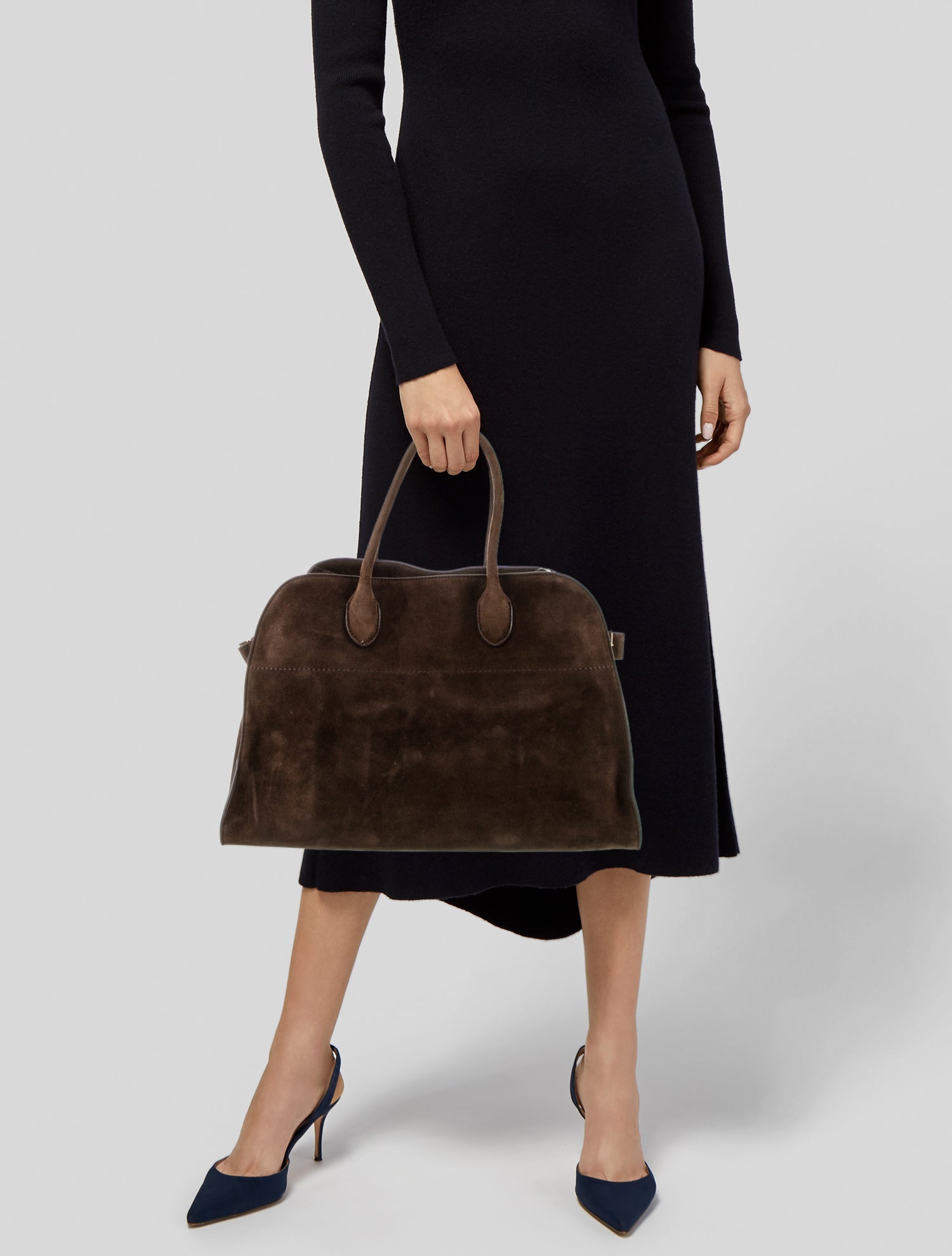 The Row Suede Suede Soft Margaux 15