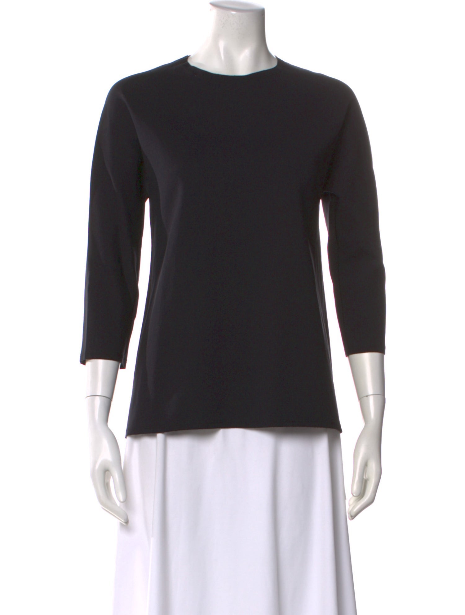 The Row Nylon Crew Neck Top