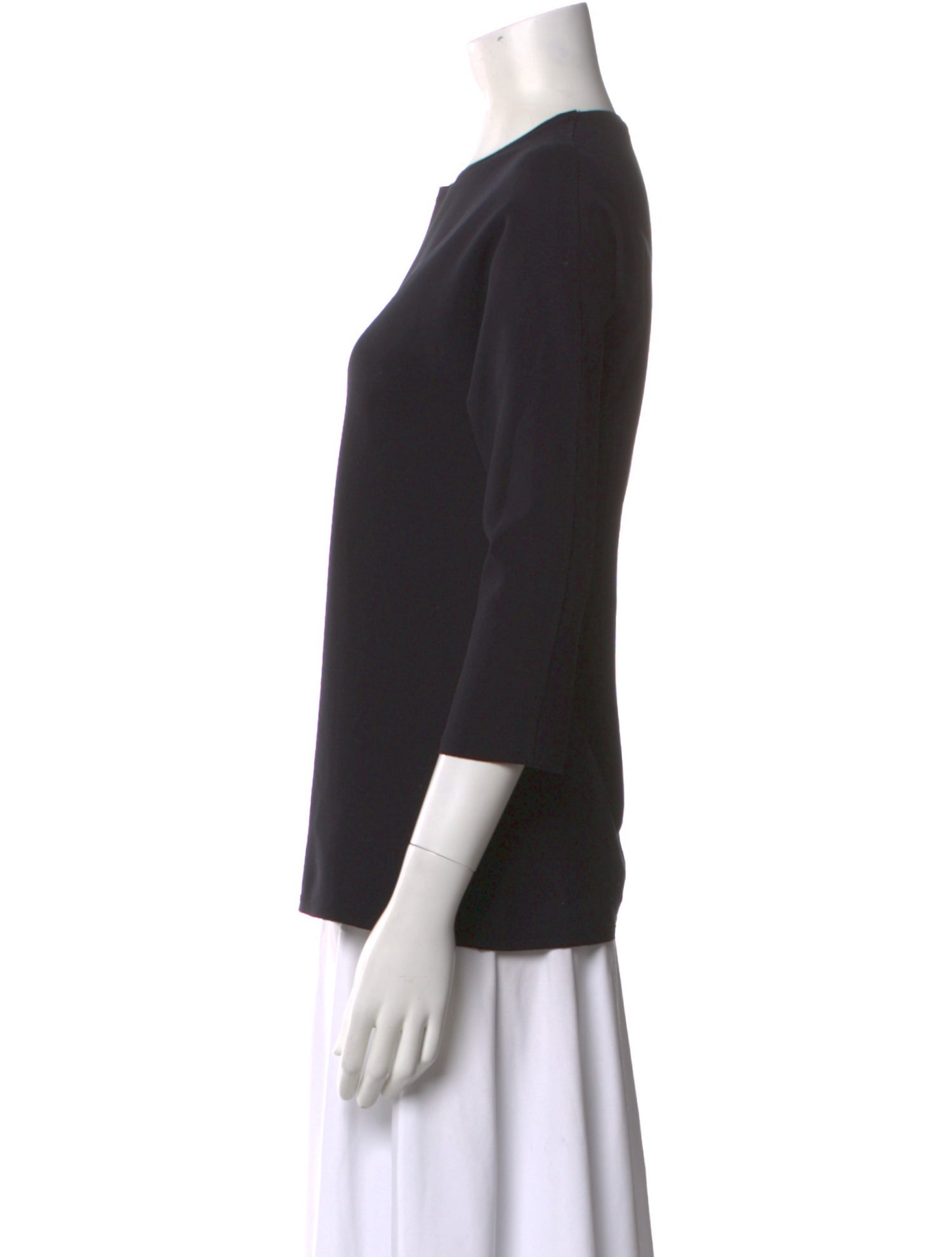 The Row Nylon Crew Neck Top