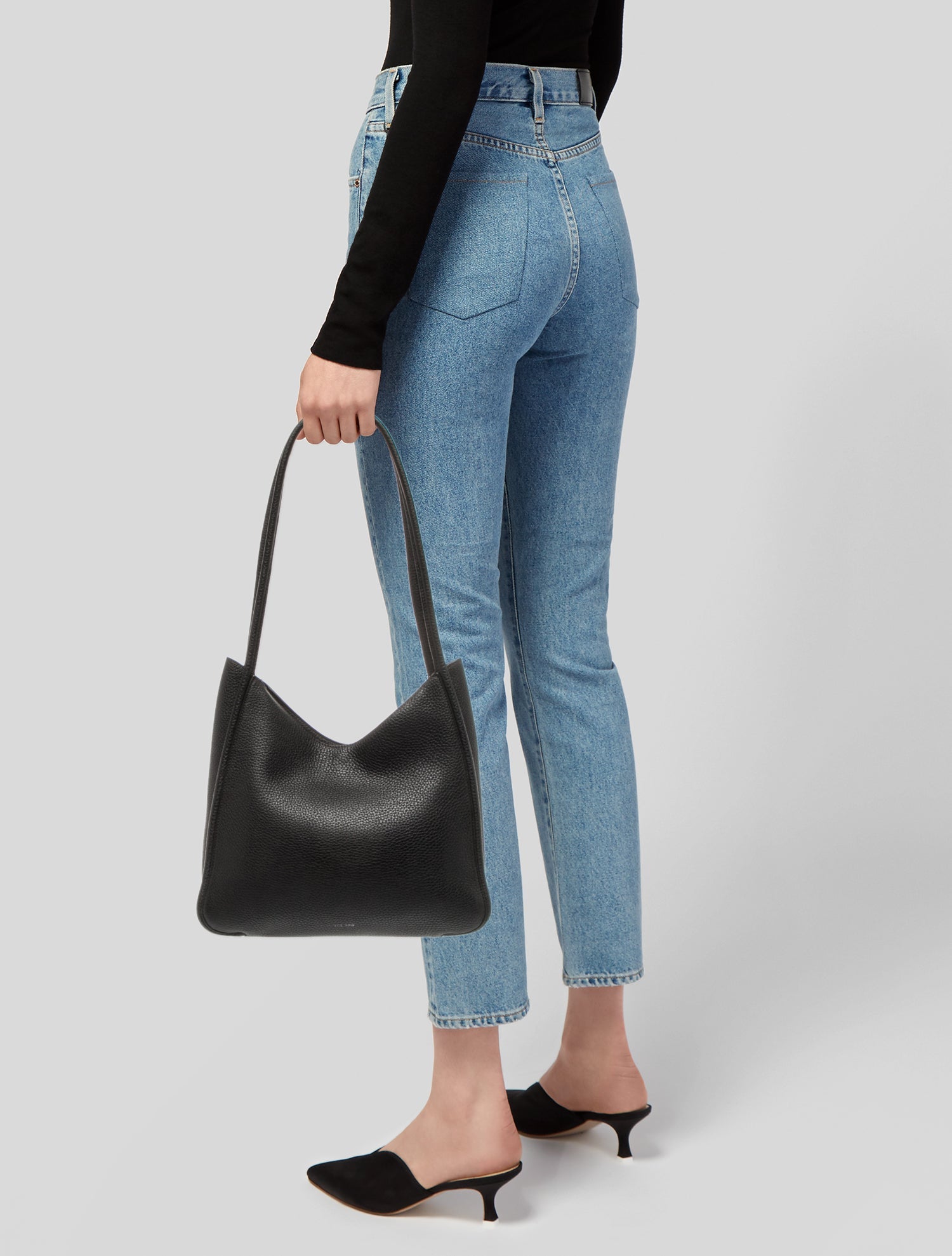 The Row Leather Symmetric