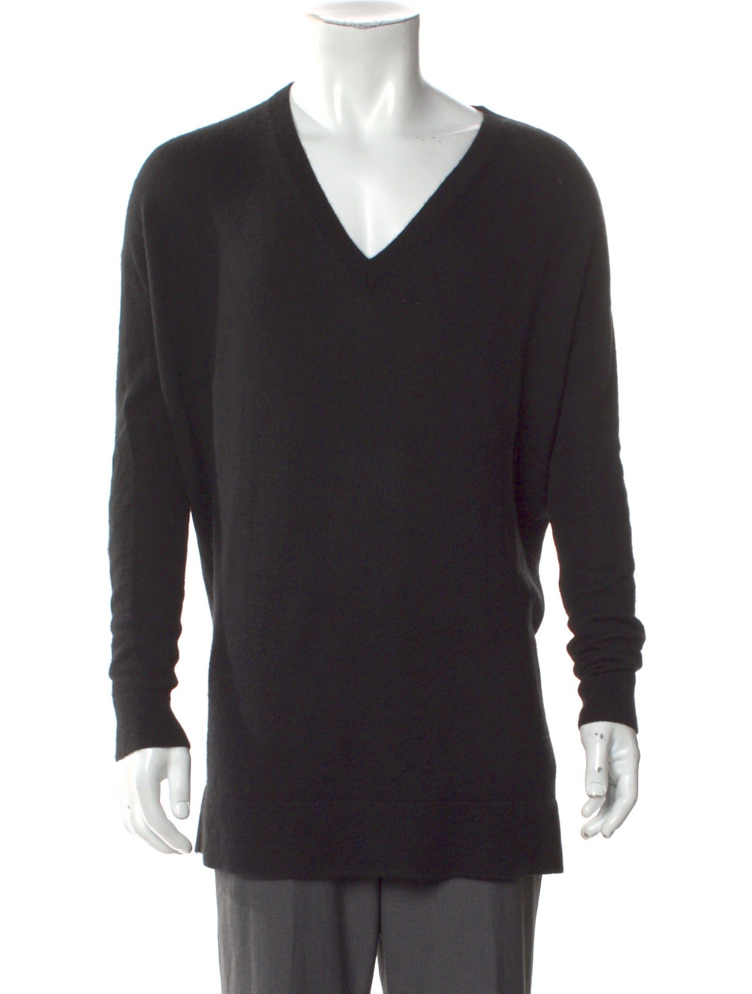 The Row Cashmere V-Neck Pullover