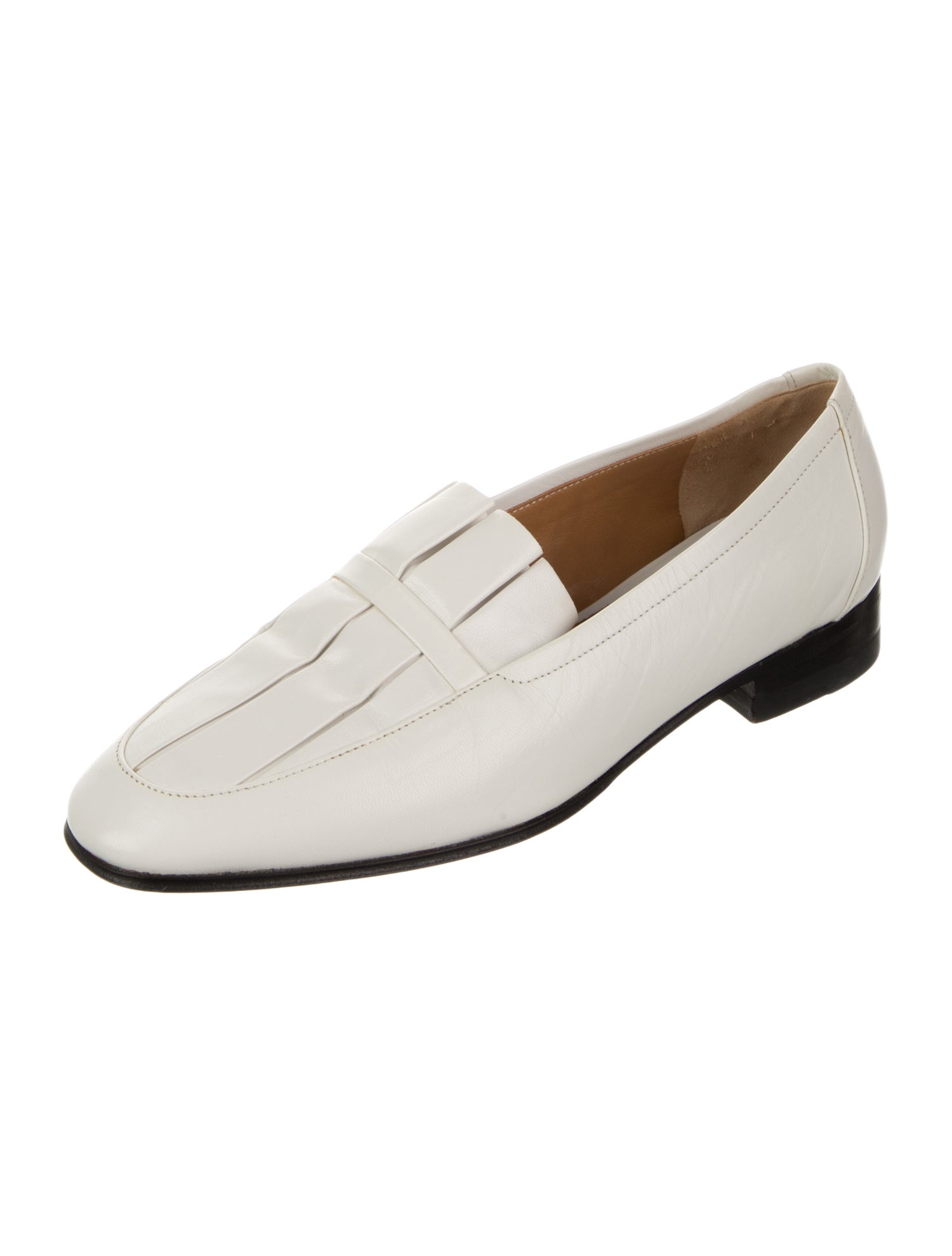 The Row Adam Leather Loafers