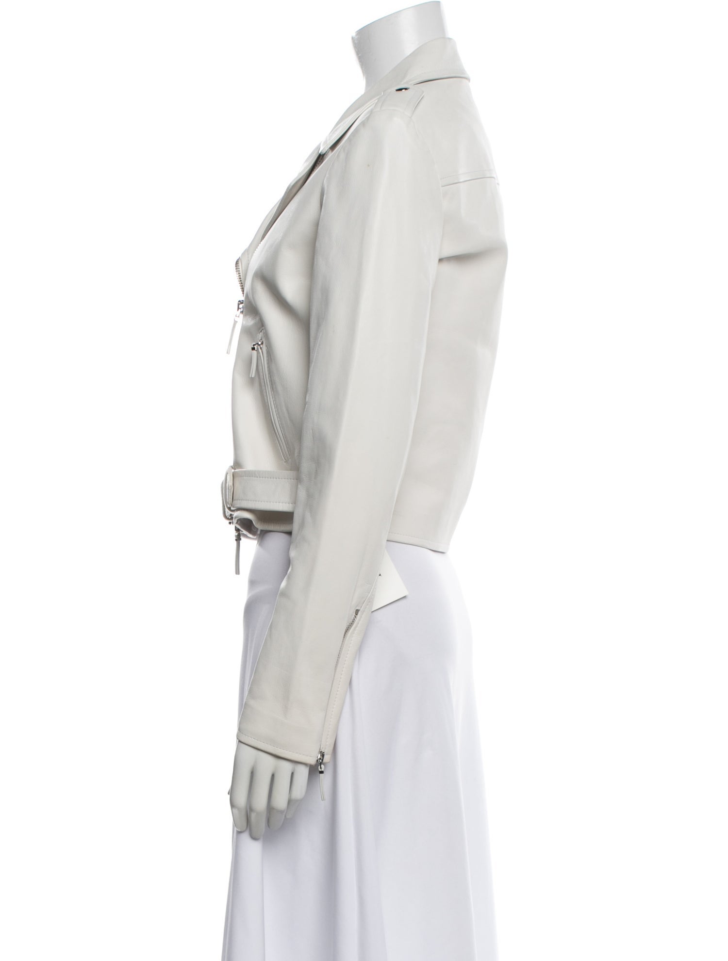 The Row Leather Biker Jacket