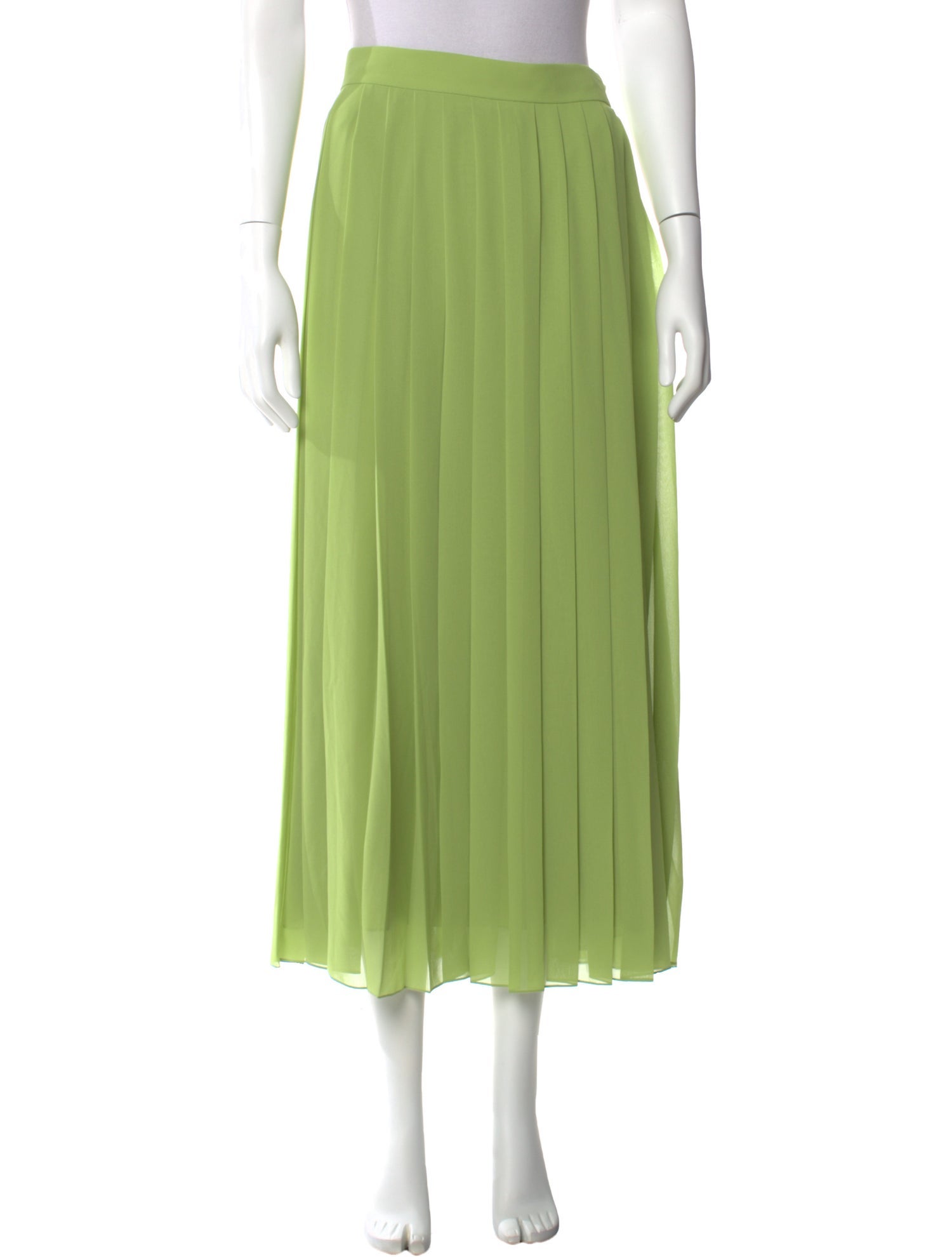 The Row Pleated Accents Long Skirt