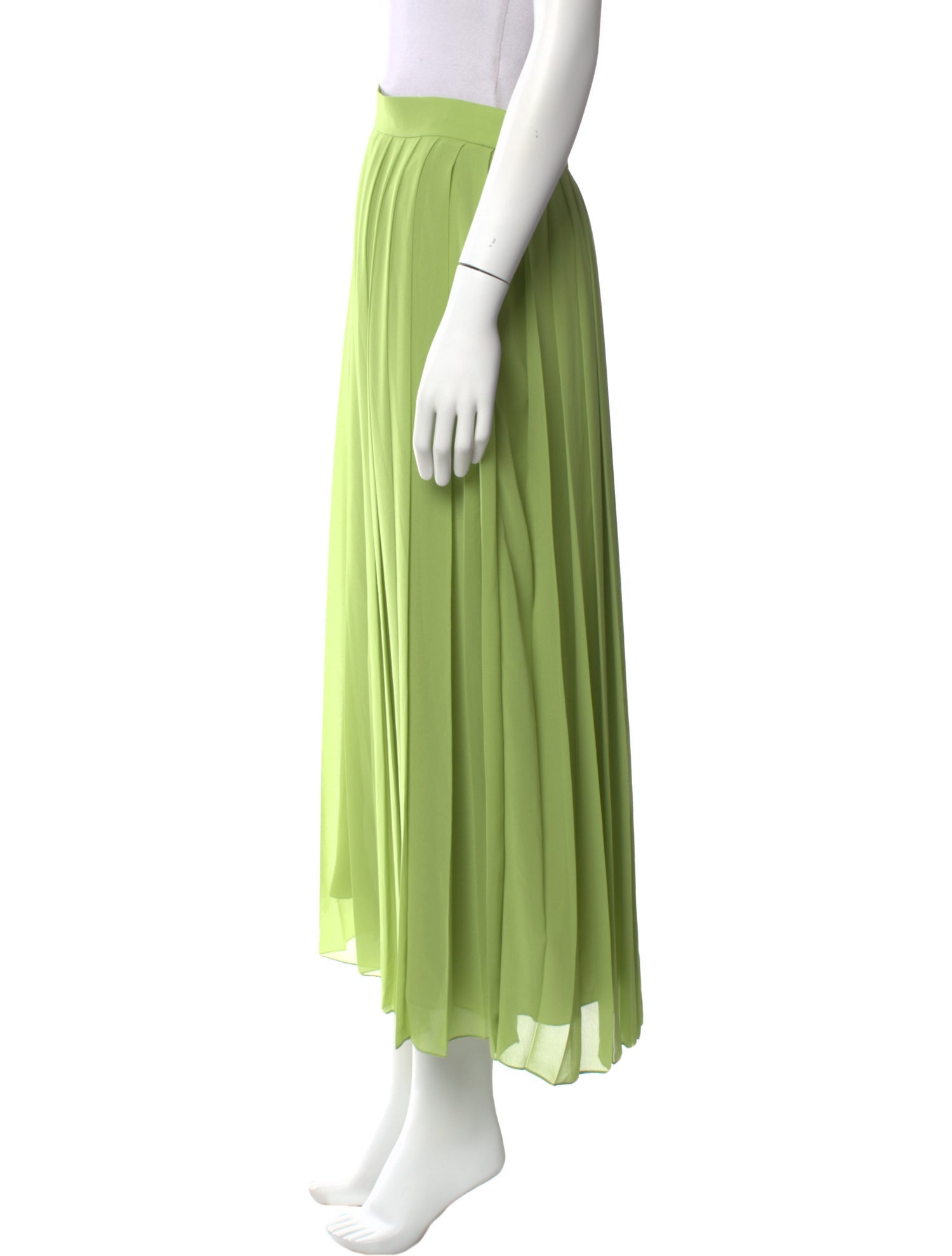 The Row Pleated Accents Long Skirt