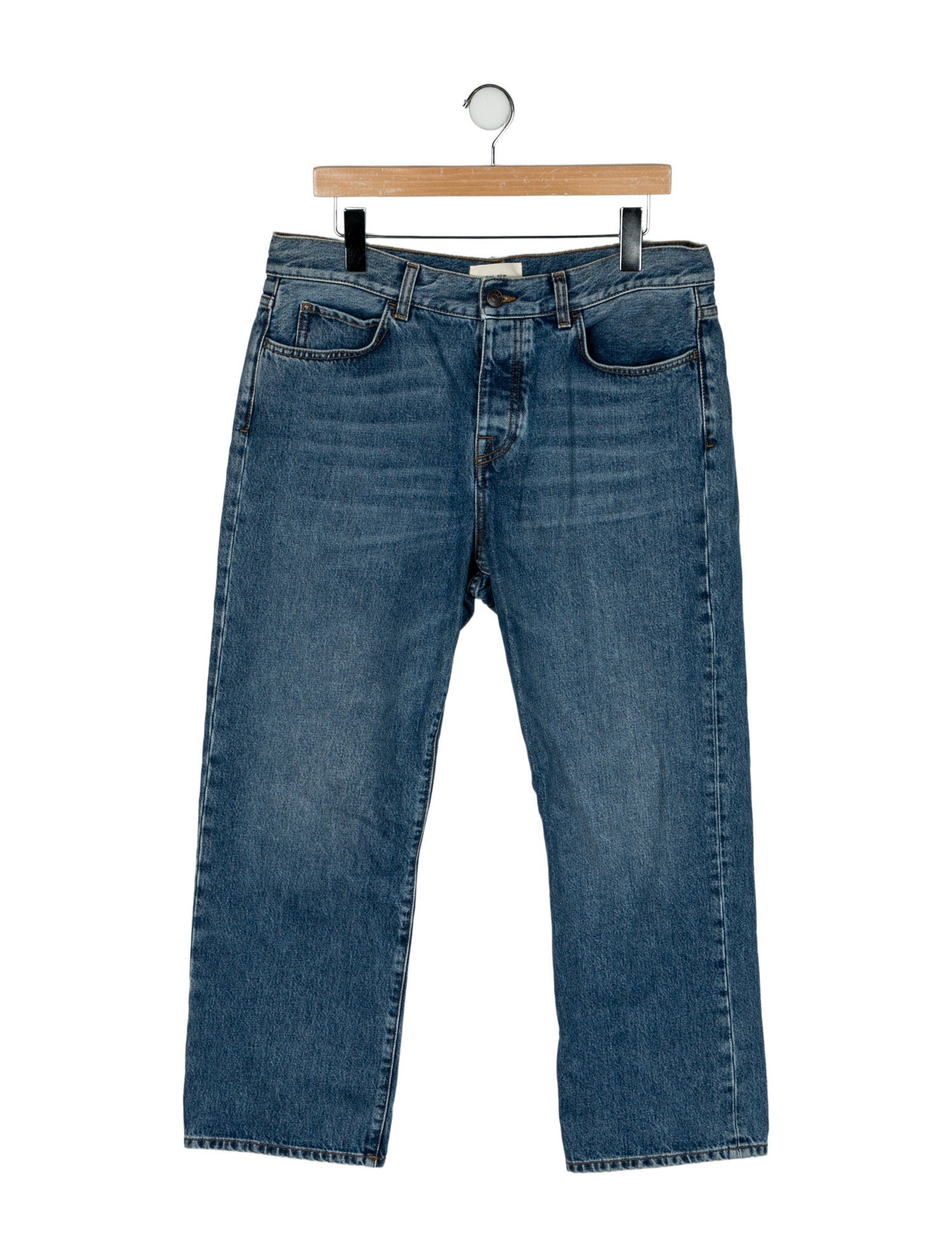 The Row High-Rise Wide Leg Jeans