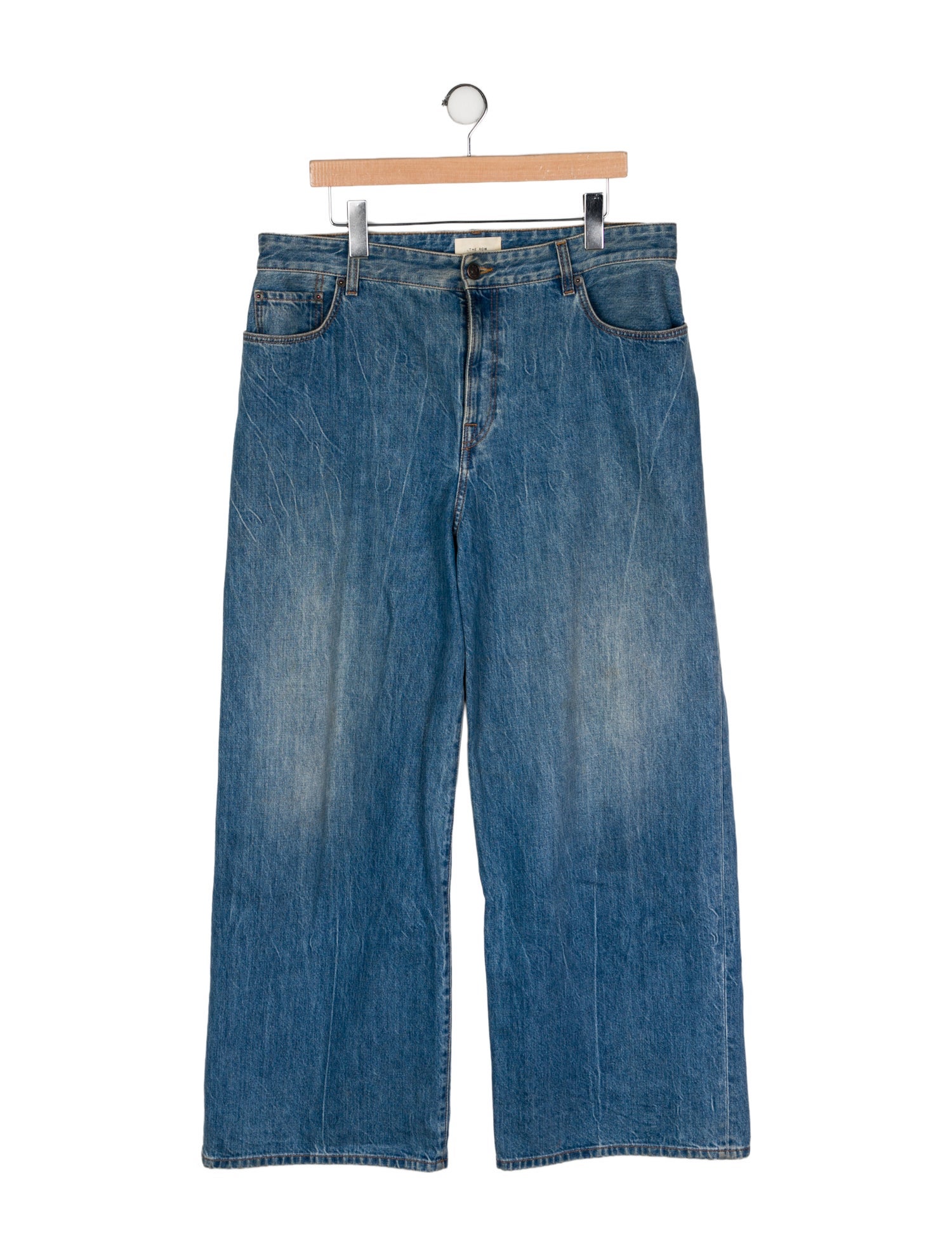 The Row High-Rise Wide Leg Jeans