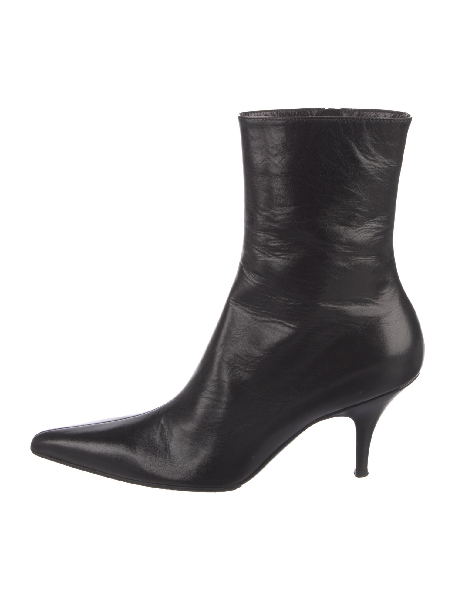 The Row Sling Leather Boots