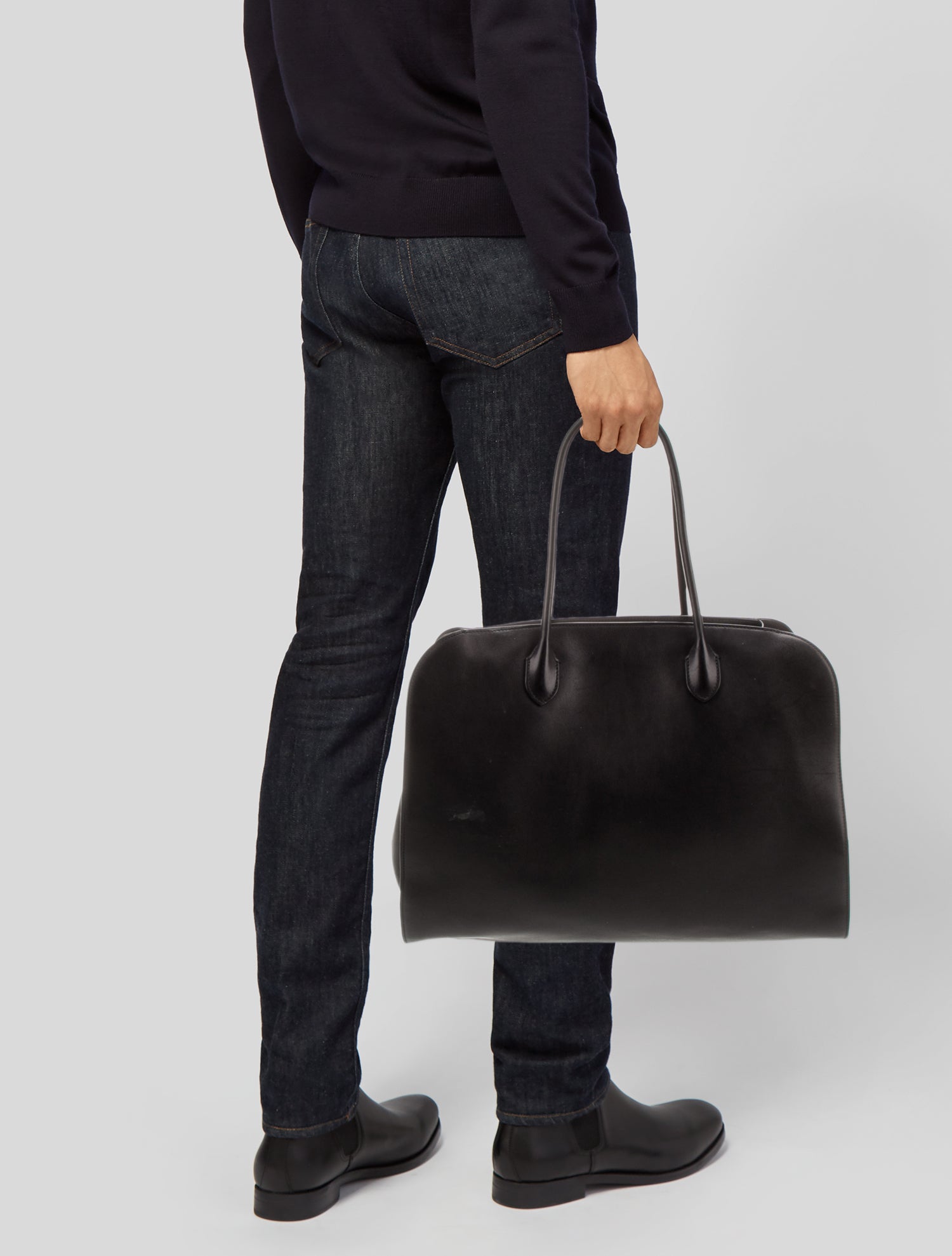 The Row Leather Tote