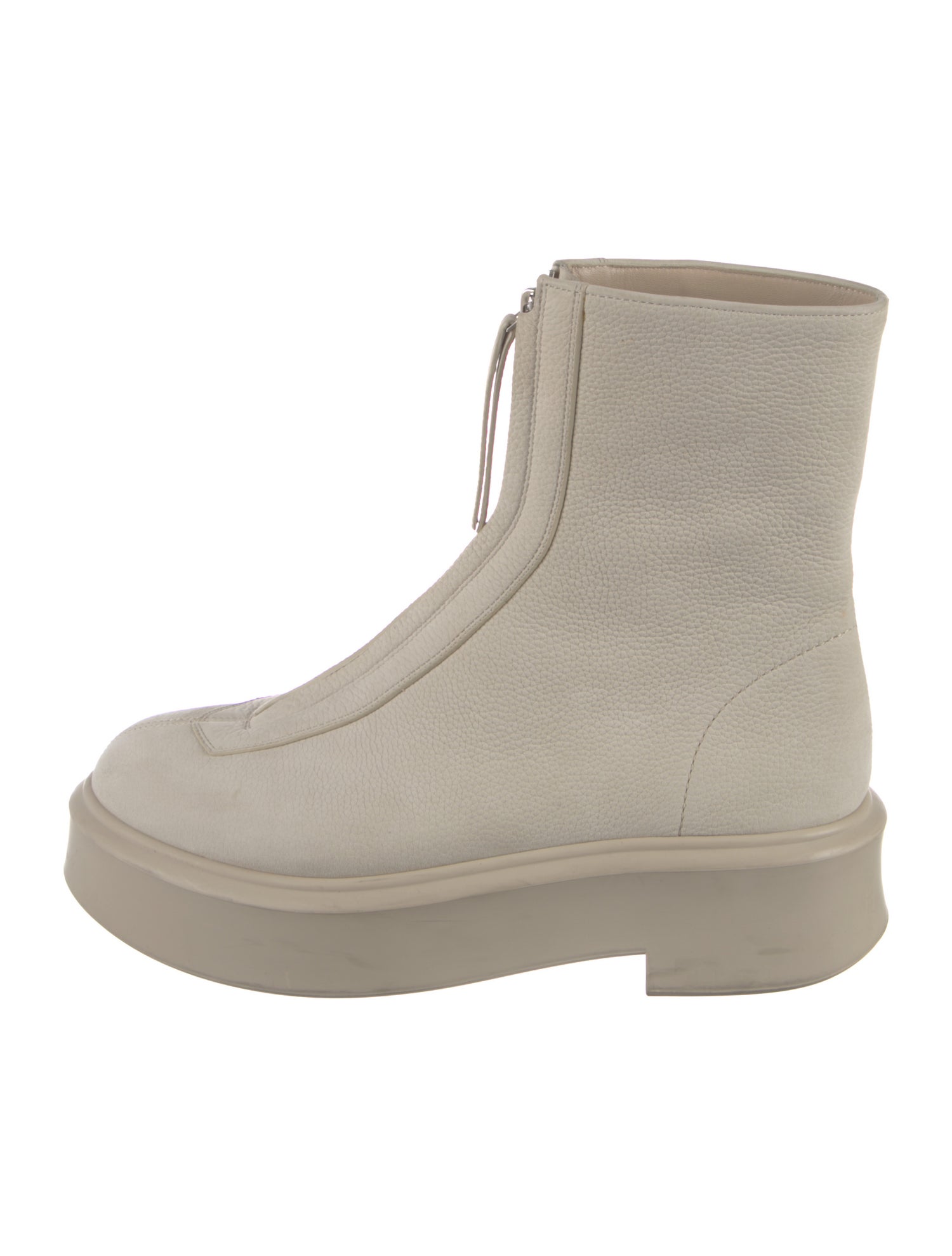 The Row Zipped I Nubuck Boots