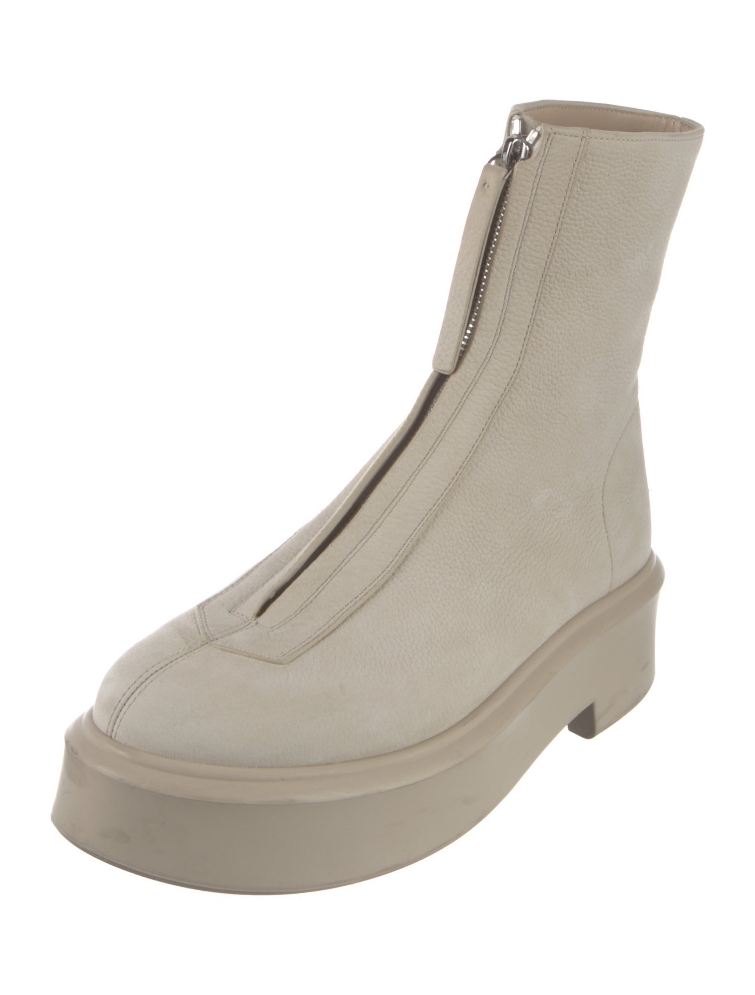 The Row Zipped I Nubuck Boots