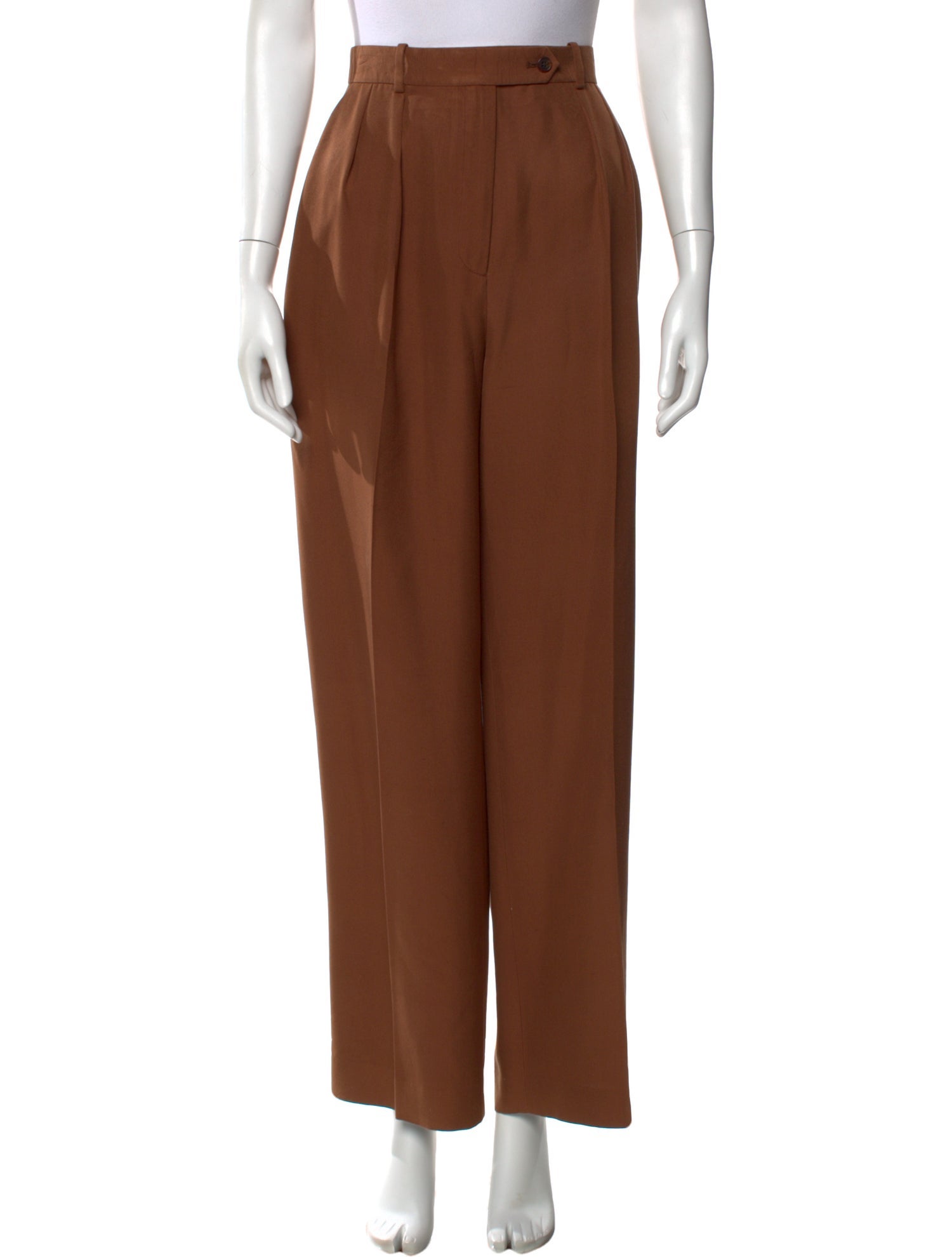 The Row Silk Wide Leg Pants