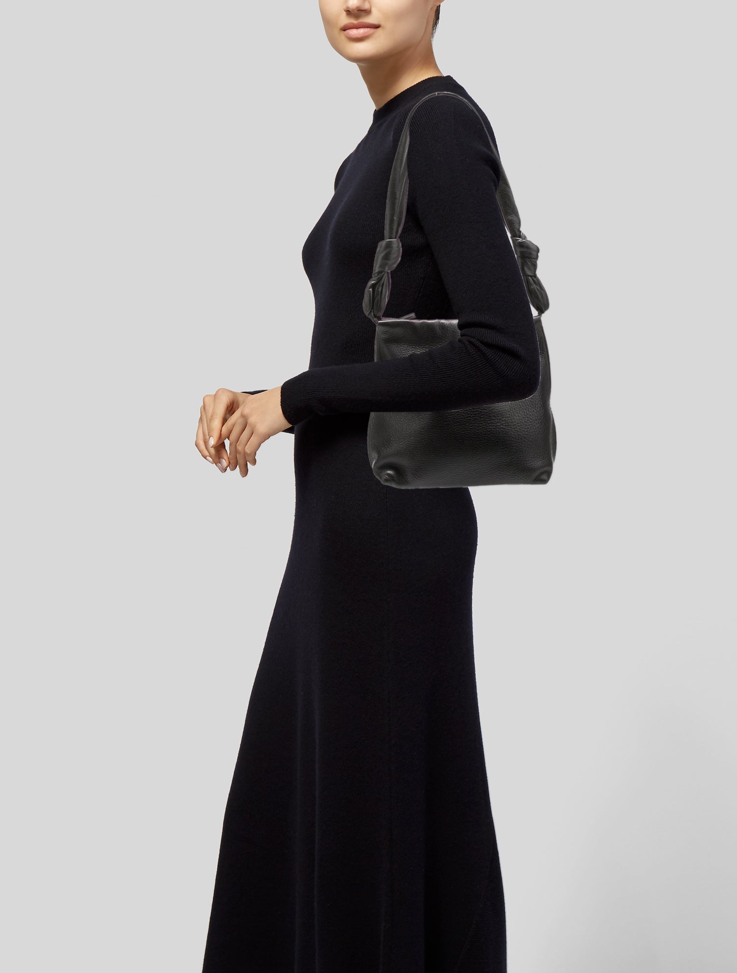 The Row Leather Wander Knotted Small