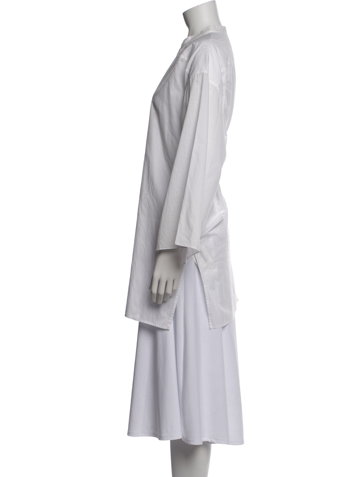 The Row Omao Long Sleeve Blouse