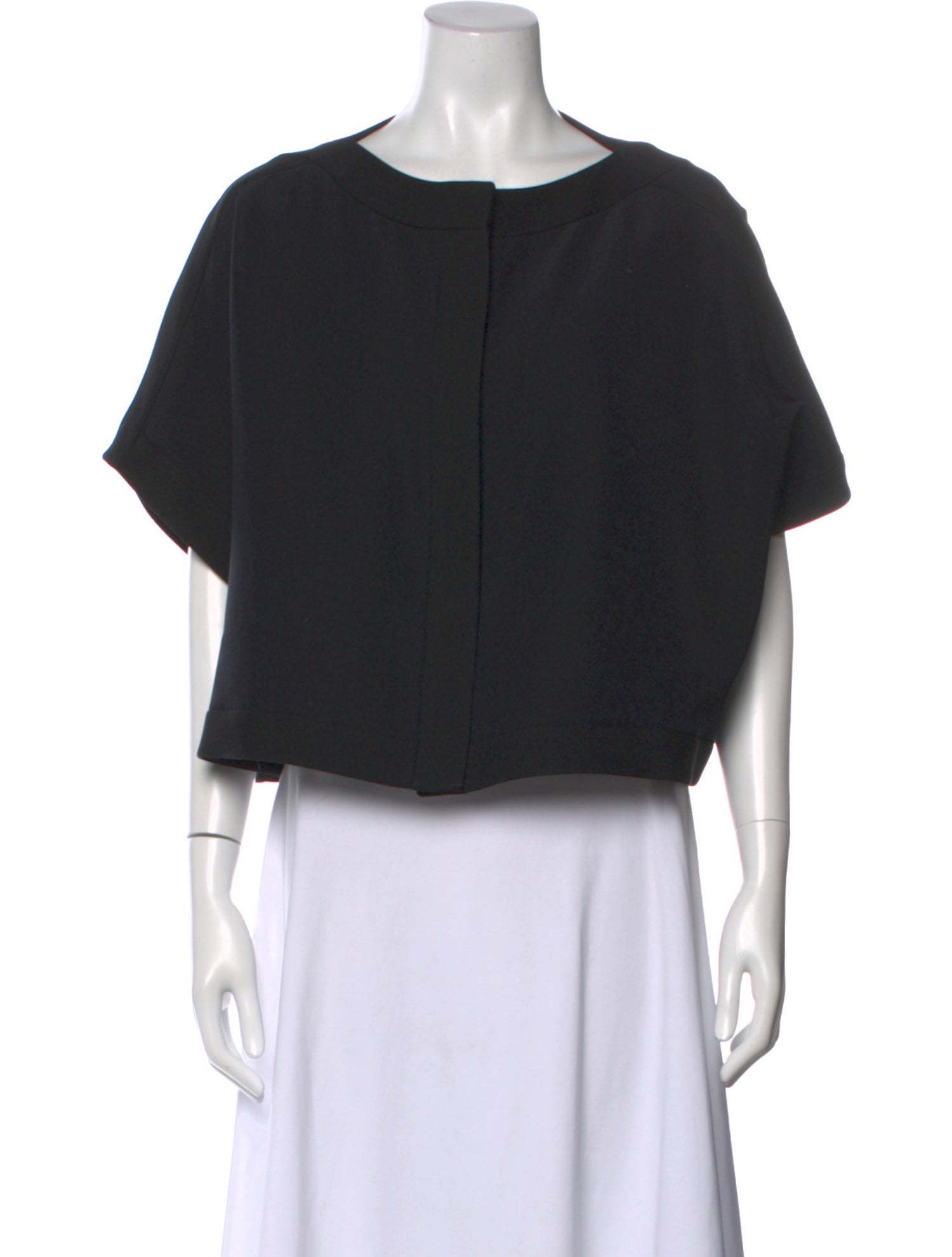 The Row Virgin Wool Crew Neck Top