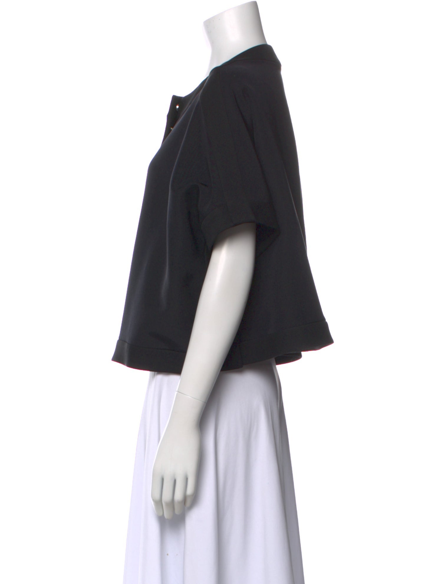 The Row Virgin Wool Crew Neck Top