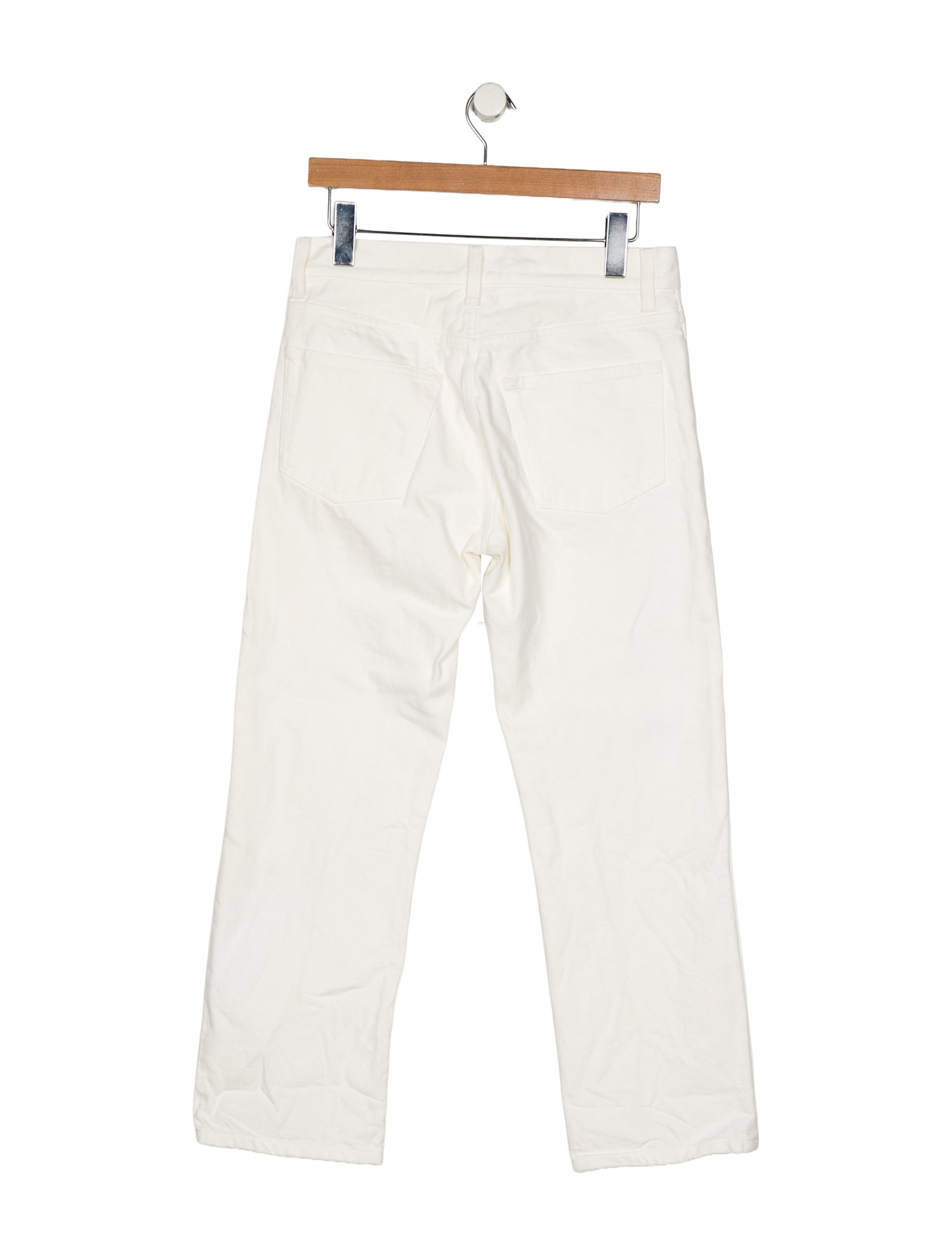 The Row Mid-Rise Straight Leg Jeans