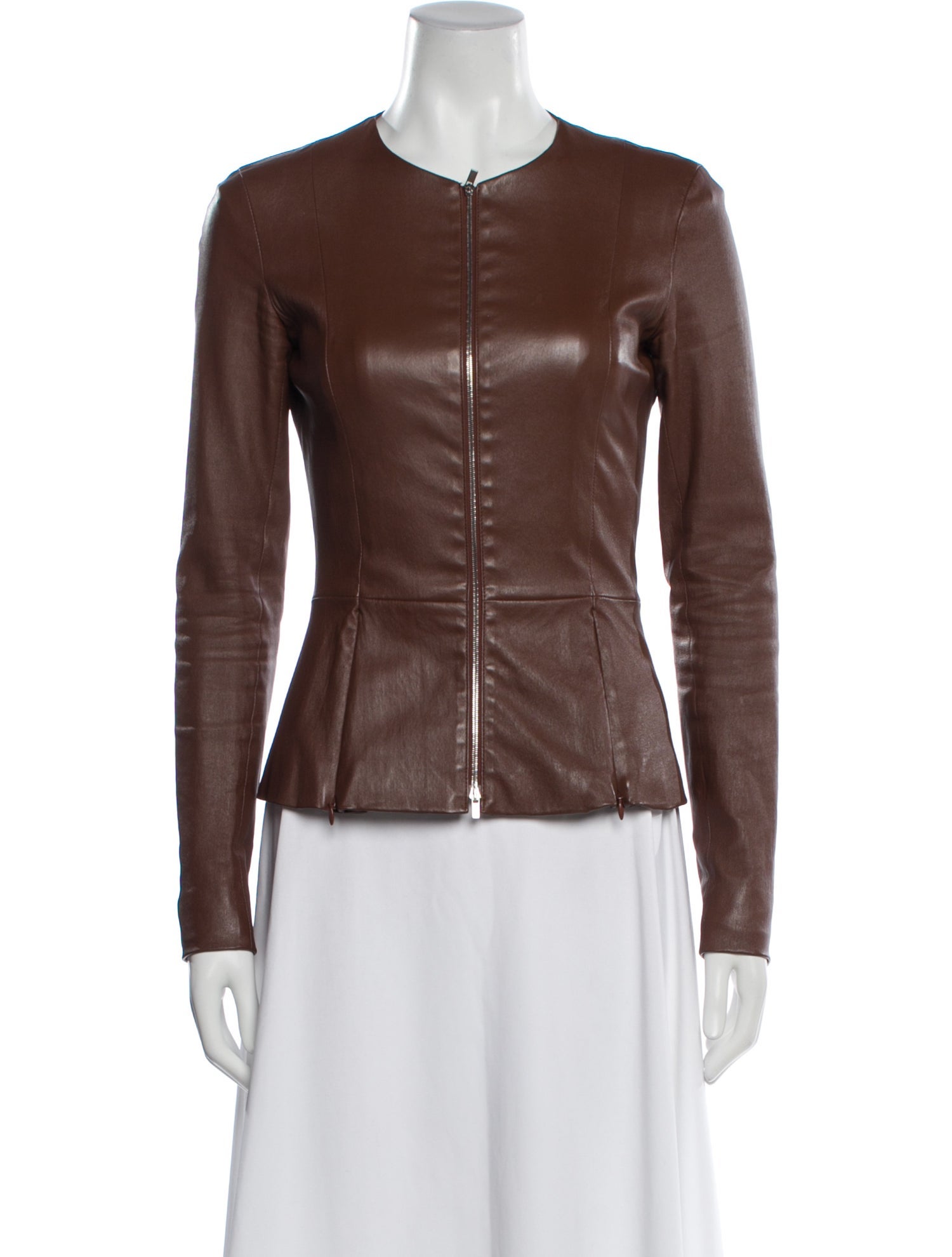 The Row Anasta Jacket Leather Biker Jacket
