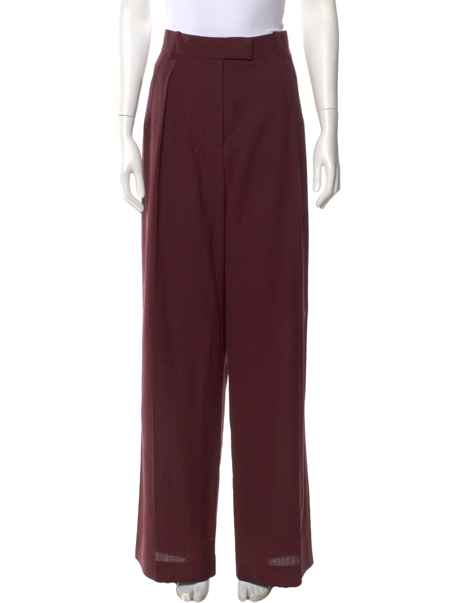 The Row Virgin Wool Wide Leg Pants