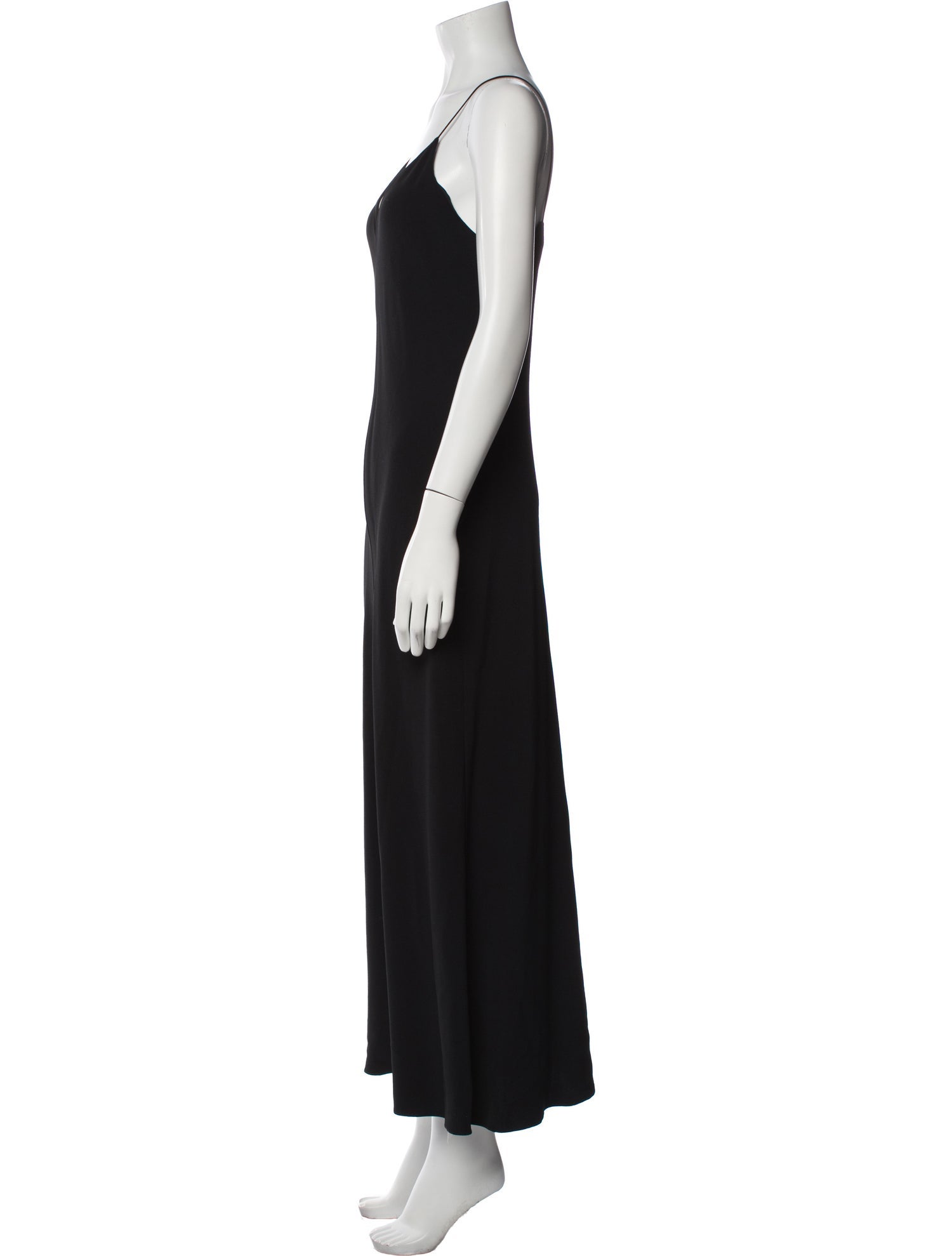 The Row V-Neck Long Dress