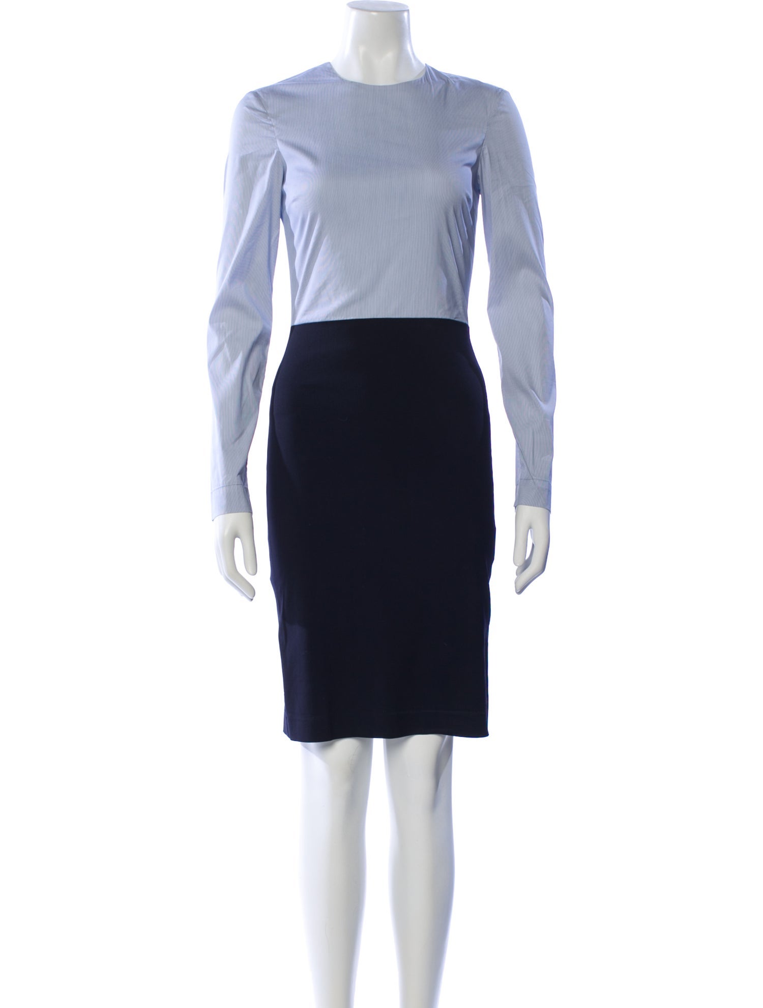 The Row Virgin Wool Knee-Length Dress