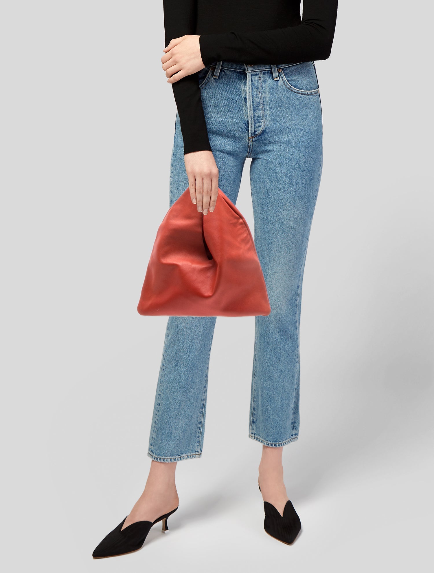 The Row Lambskin Bindle Small