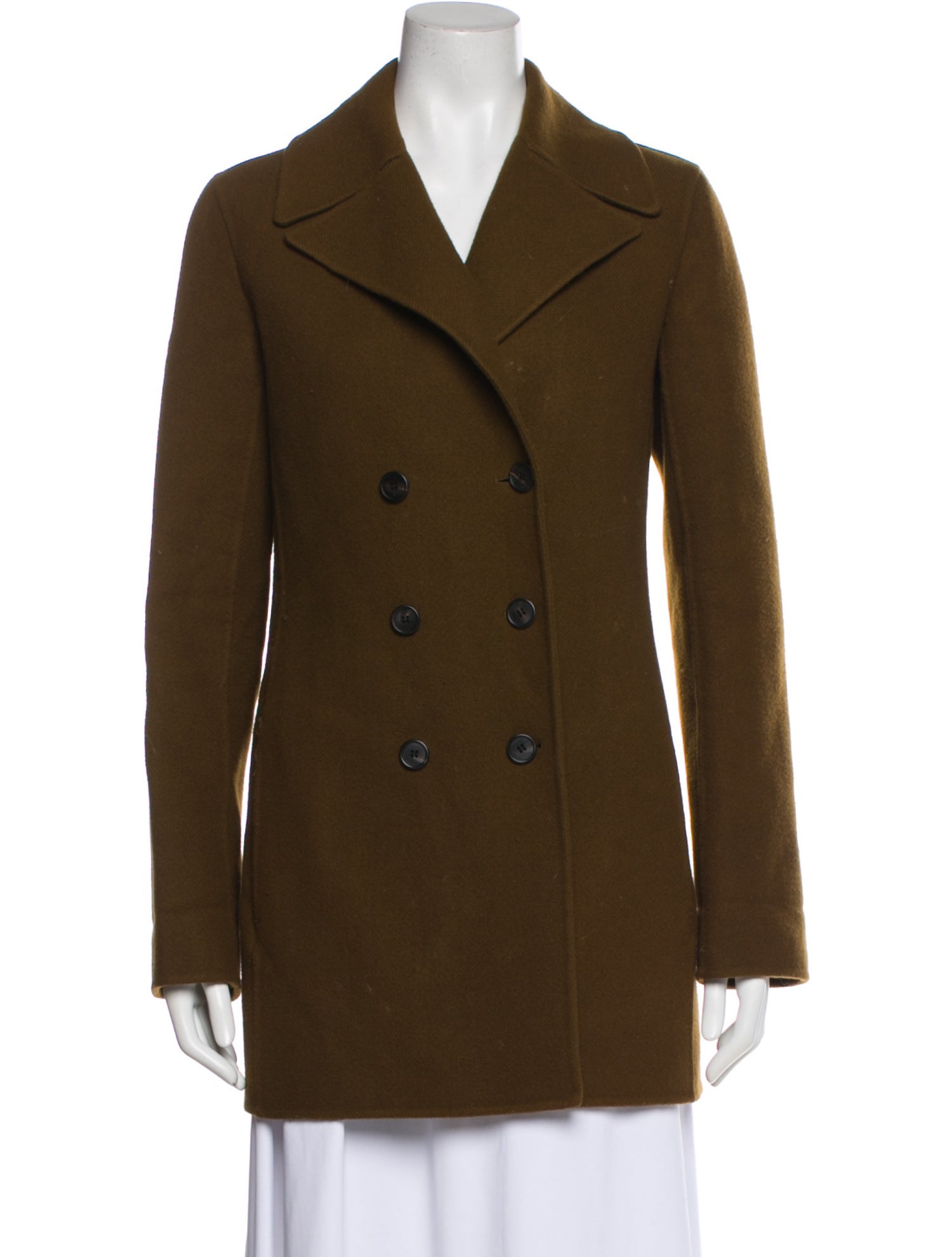 The Row Wool Peacoat