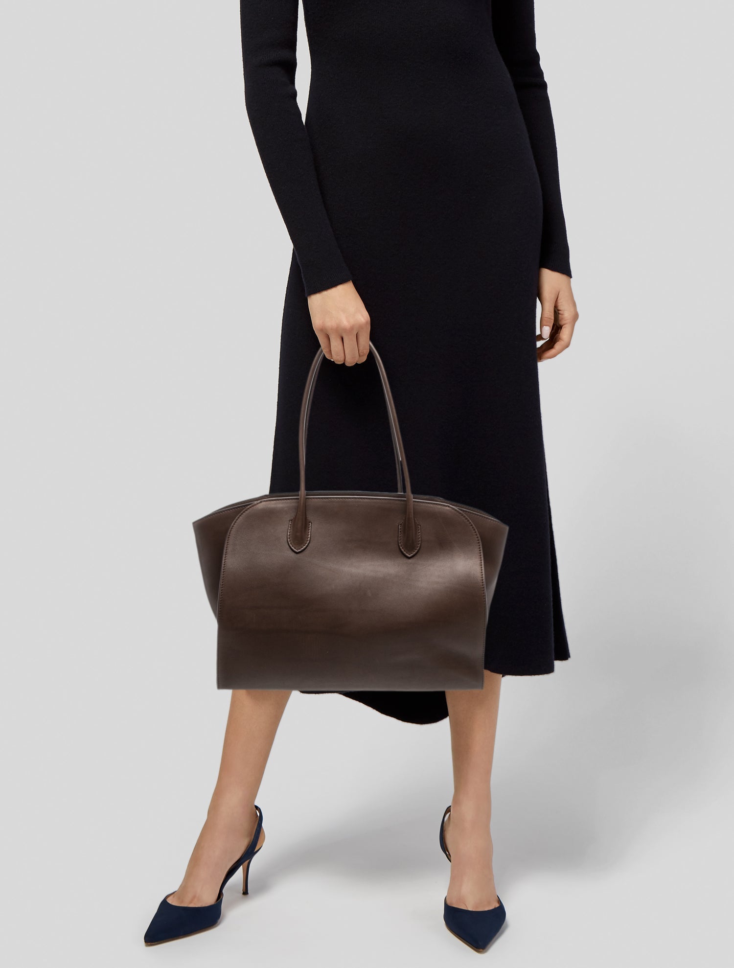 The Row Leather Marlo Medium